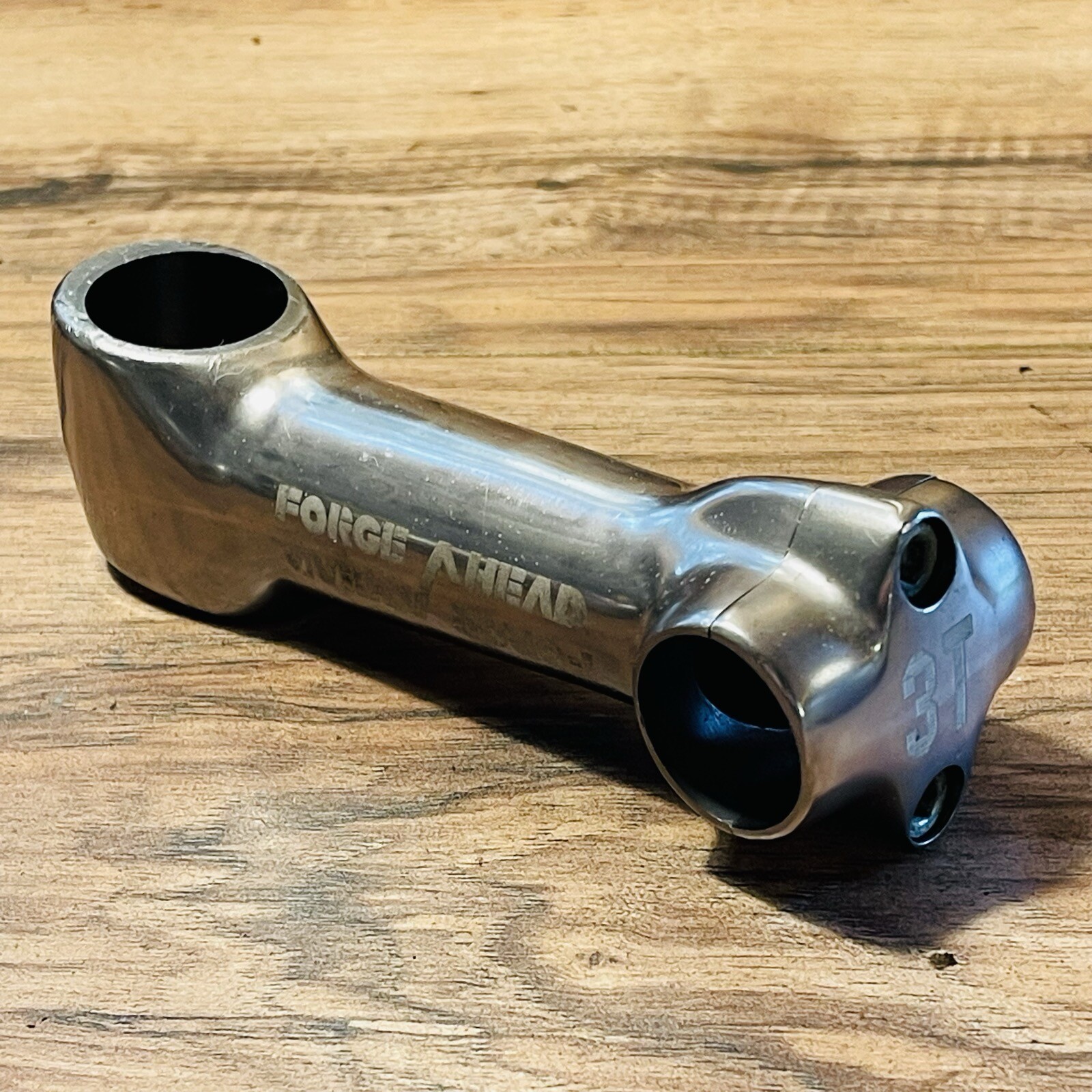 Vintage 3T Forge Ahead Threadless Road Stem Ross Shafer 120 1 1/8 25.8