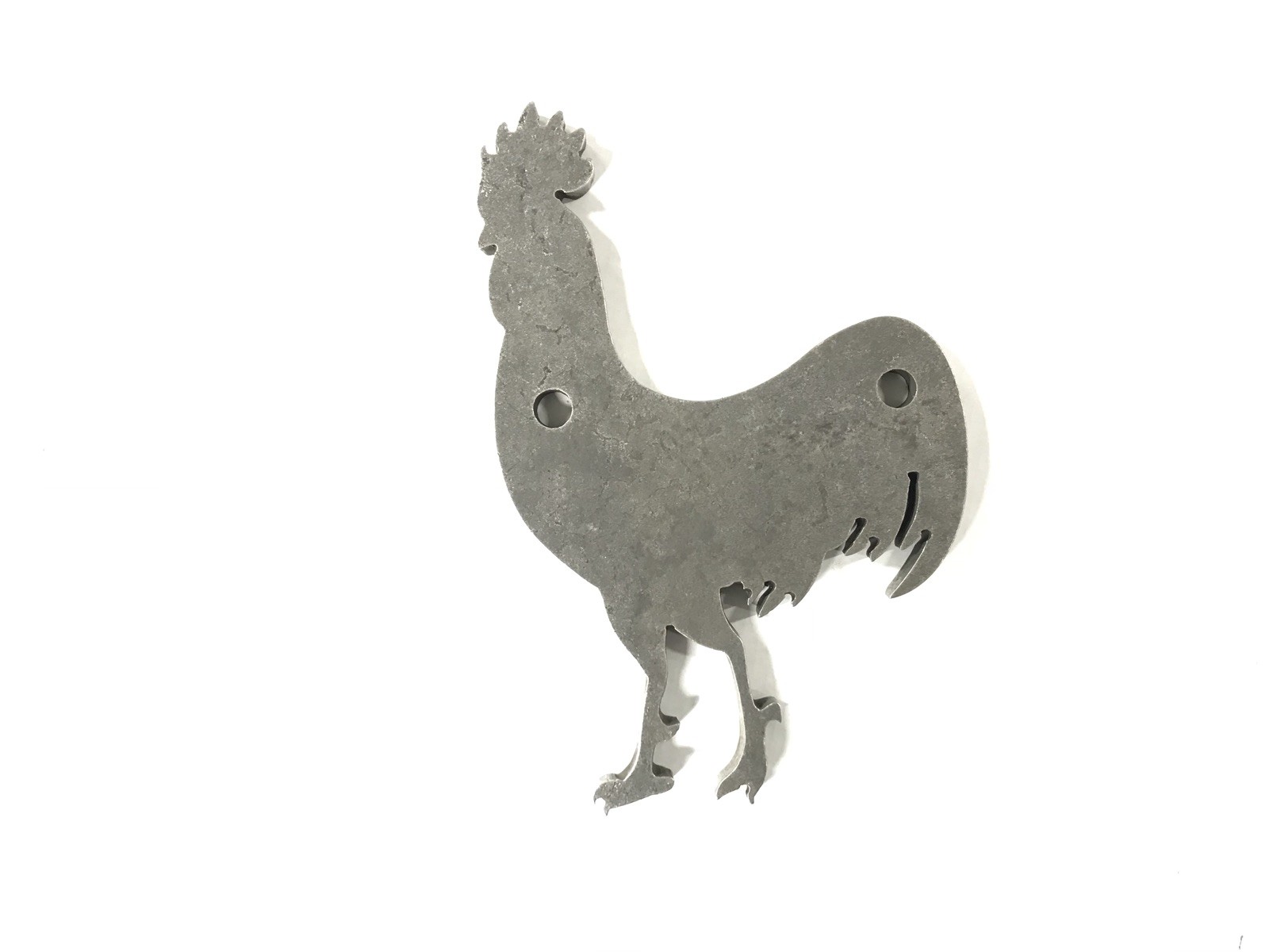 AR500 Chicken Rooster Silhouette Steel Target Gong 12”X 8”X 1/4”