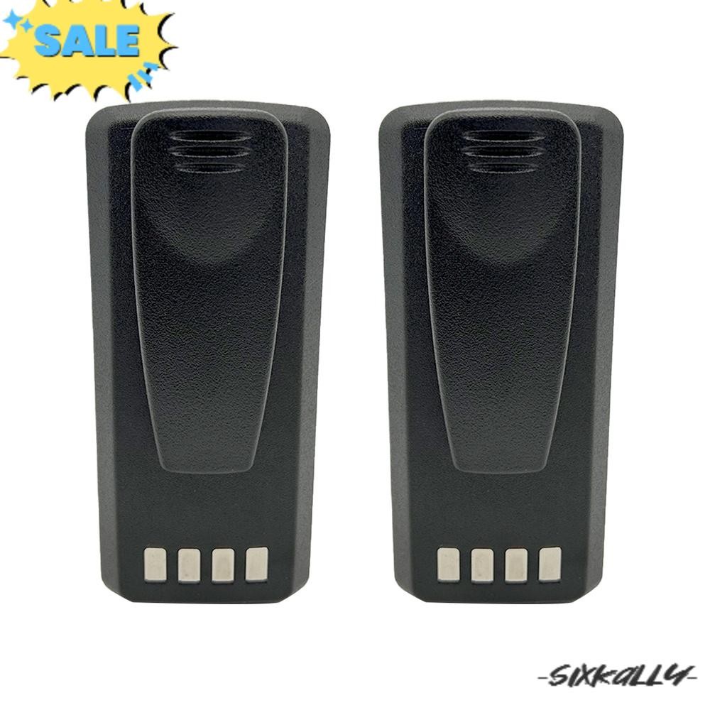2x 2600mAh Li-ion Battery For PMNN4080 CP185 P165 P180 P185 EP350 Radio