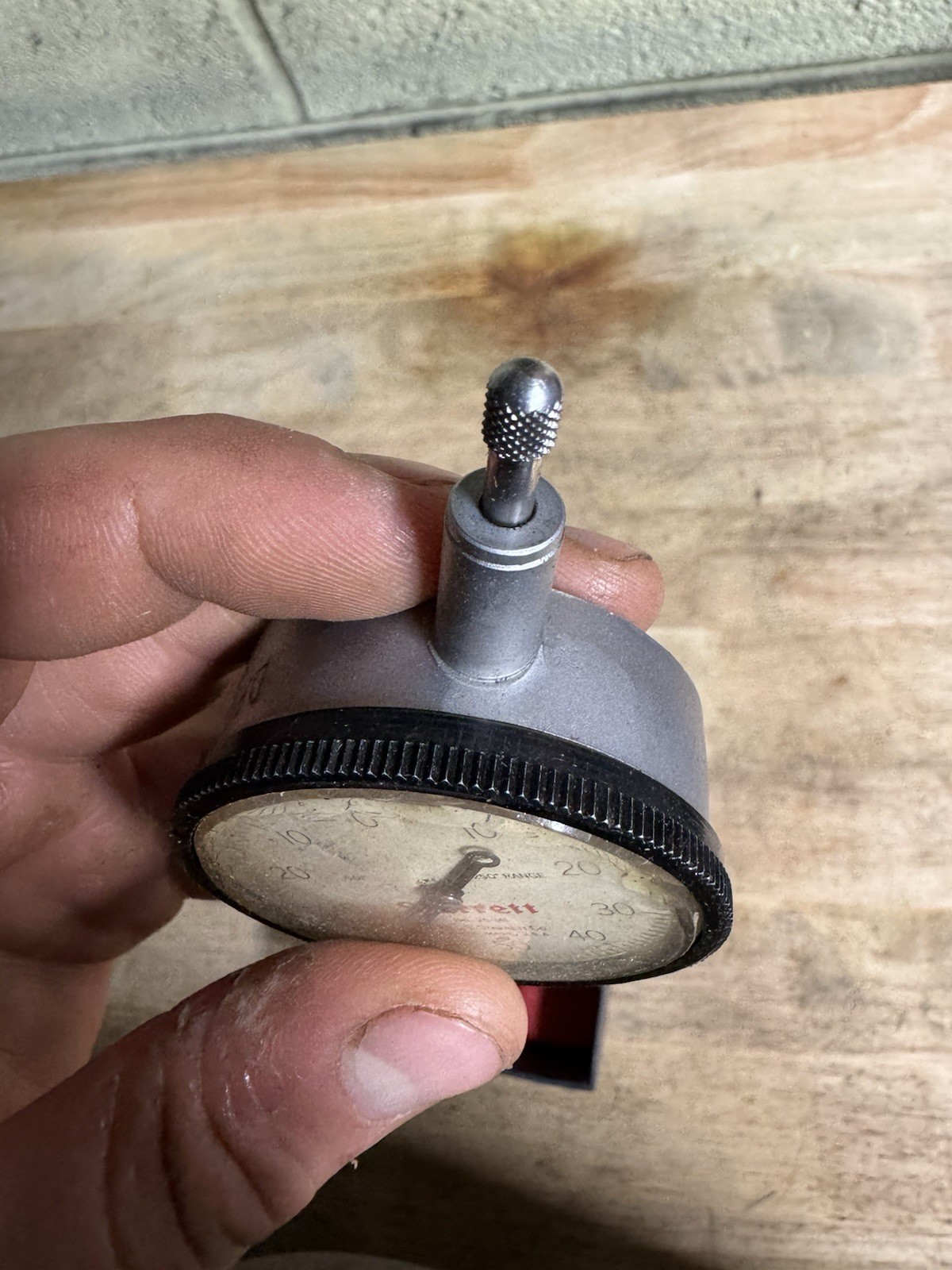 STARRETT dial indicator 25-141, RANGE-.250'