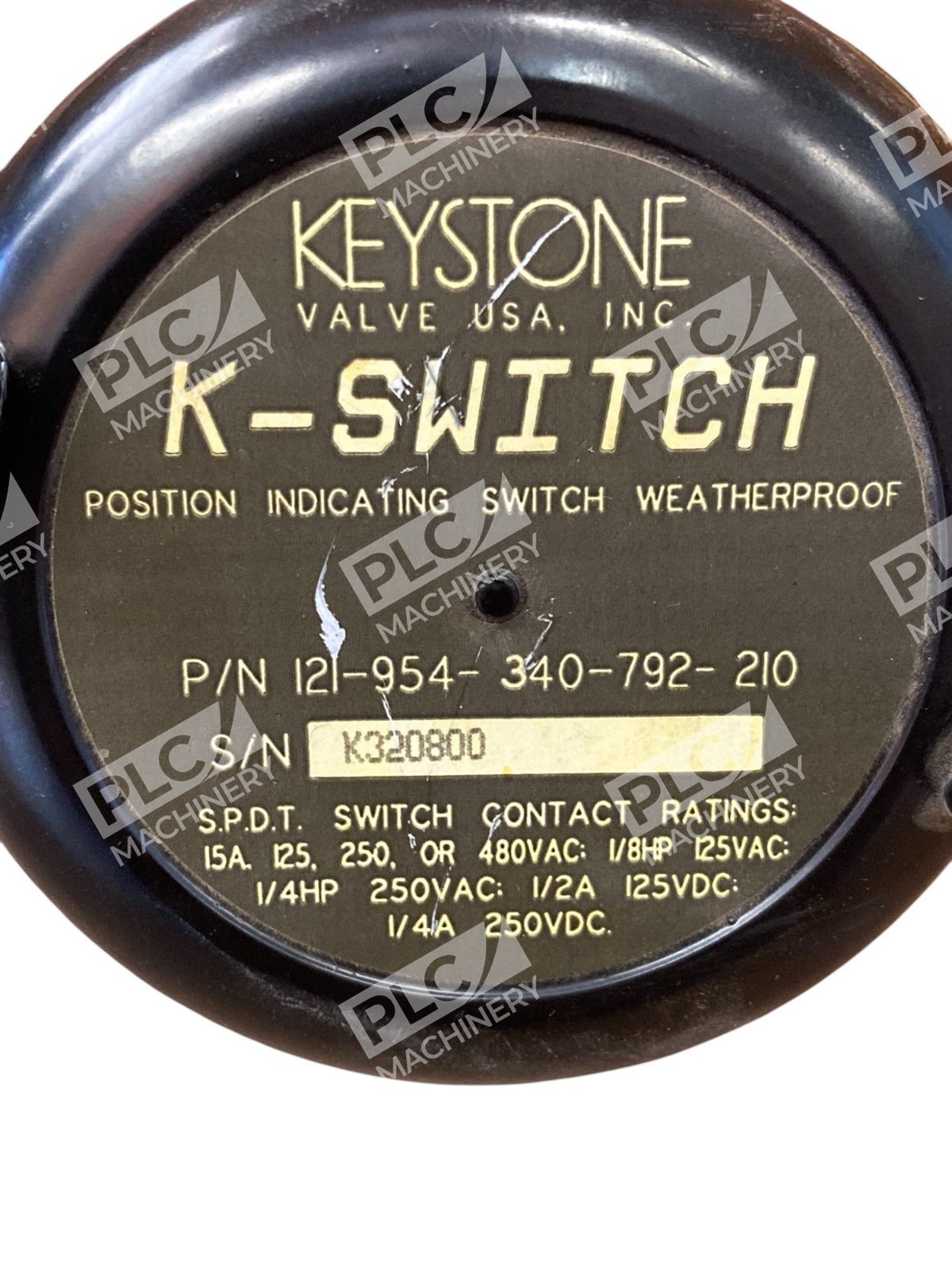 Keystone Position Indicating Switch Weatherproof K-Switch 121-954-340-792-210