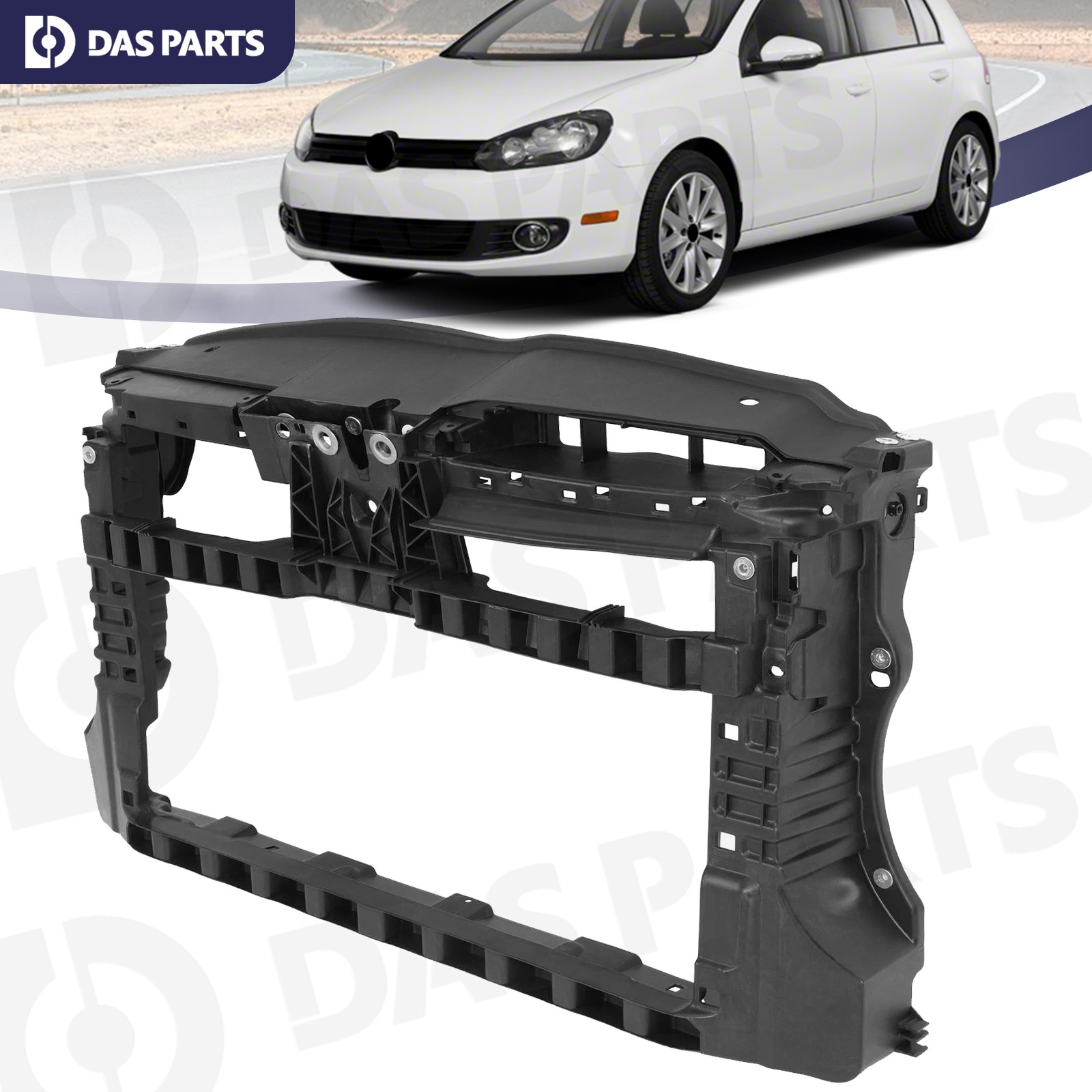 For 2010-2014 Volkswagen Golf 1.4L 2.5L GTI 2.0L Radiator Core Support Panel