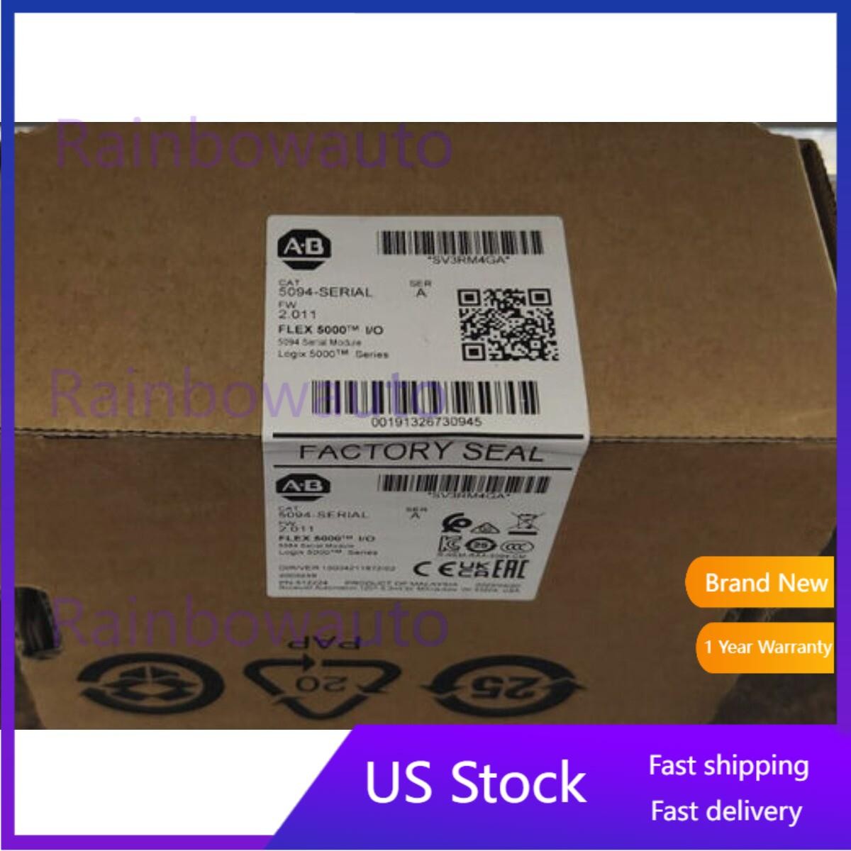 AB 5094-SERIAL New Factory Sealed FLEX 5000 I/O Modules 5094SERIAL US Free Tax