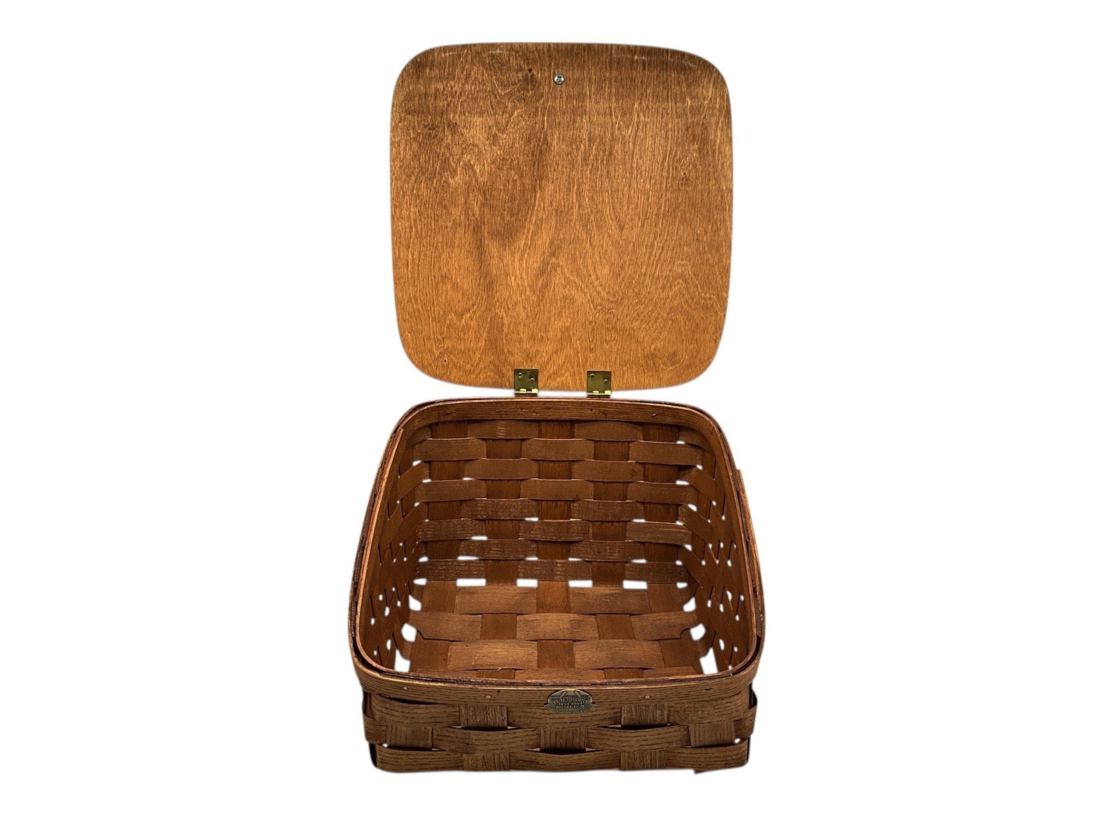 Peterboro Basket Co. Craft (?) Sewing, Bread BASKET Made in the USA Collectible