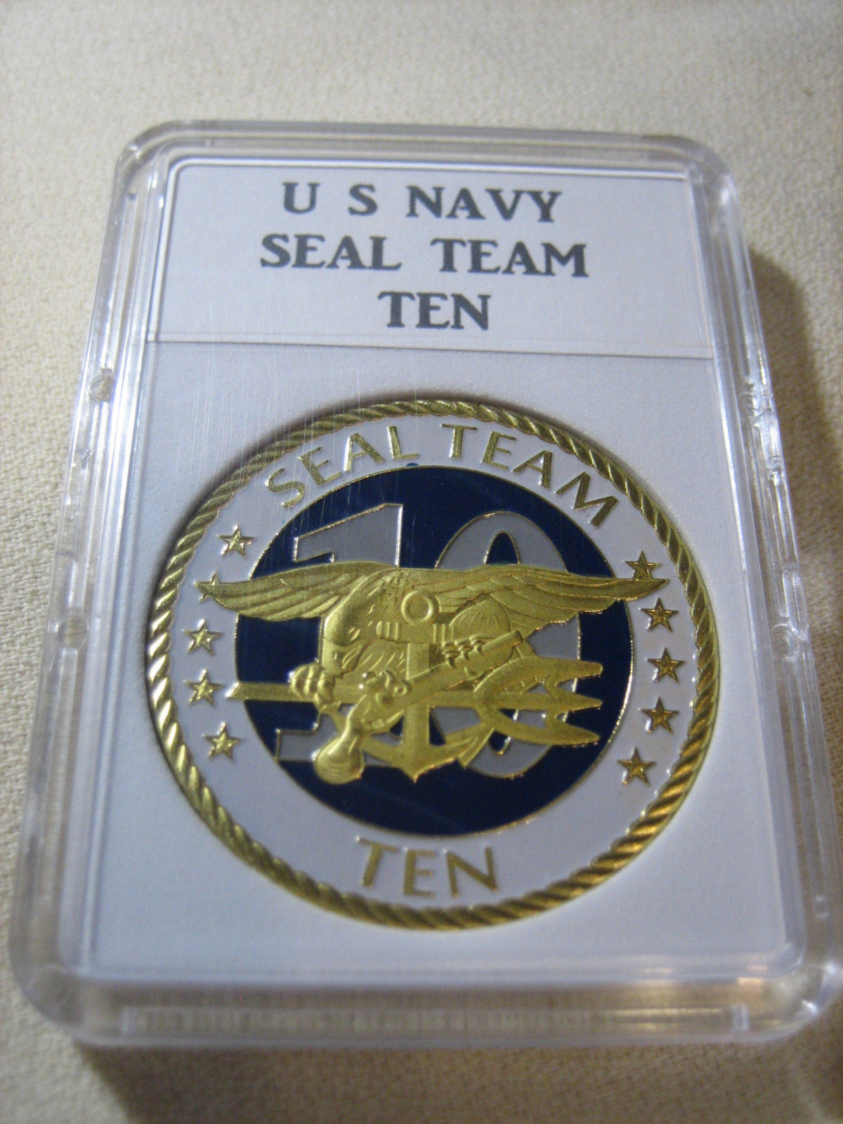 US NAVY SEAL TEAM TEN Challenge Coin