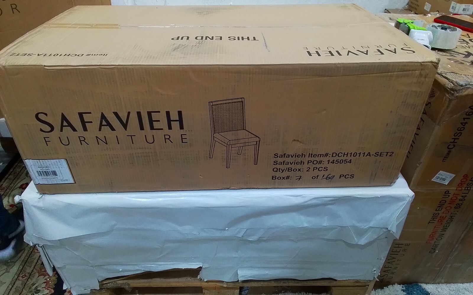 Safavieh LEVY DINING CHAIR, Reduced Price 2172753135 DCH1011A-SET2