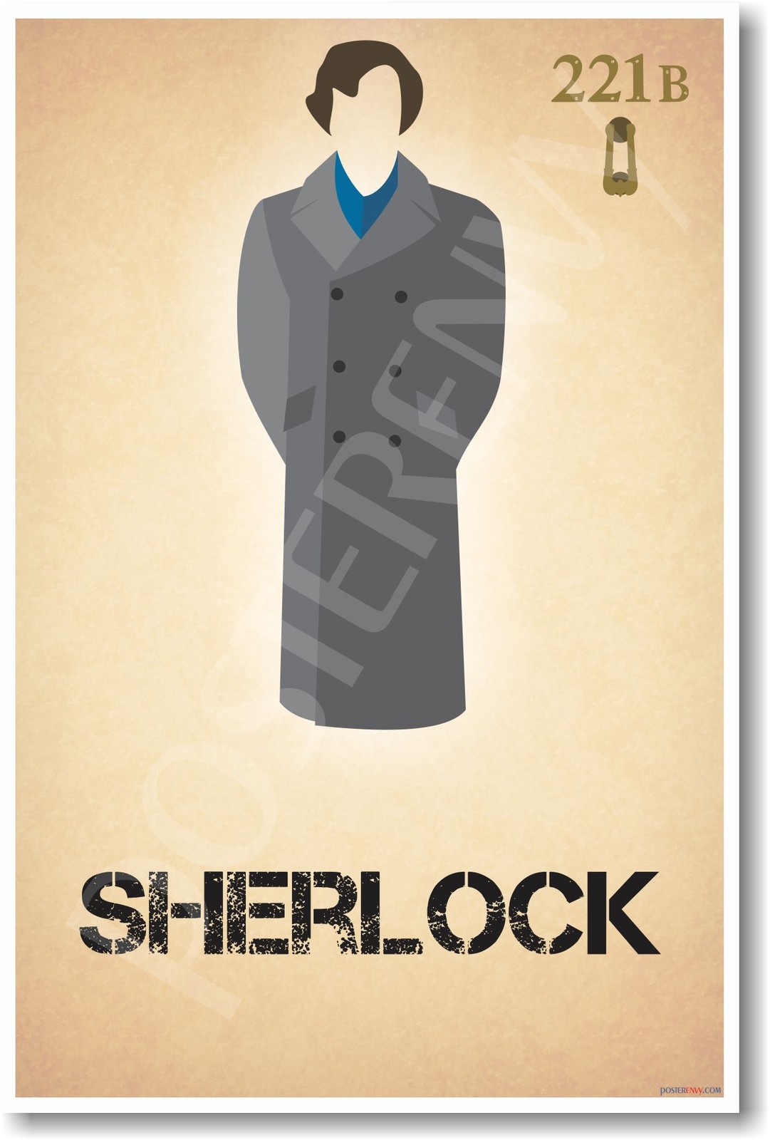 Sherlock Holmes - NEW Fictional Character Poster