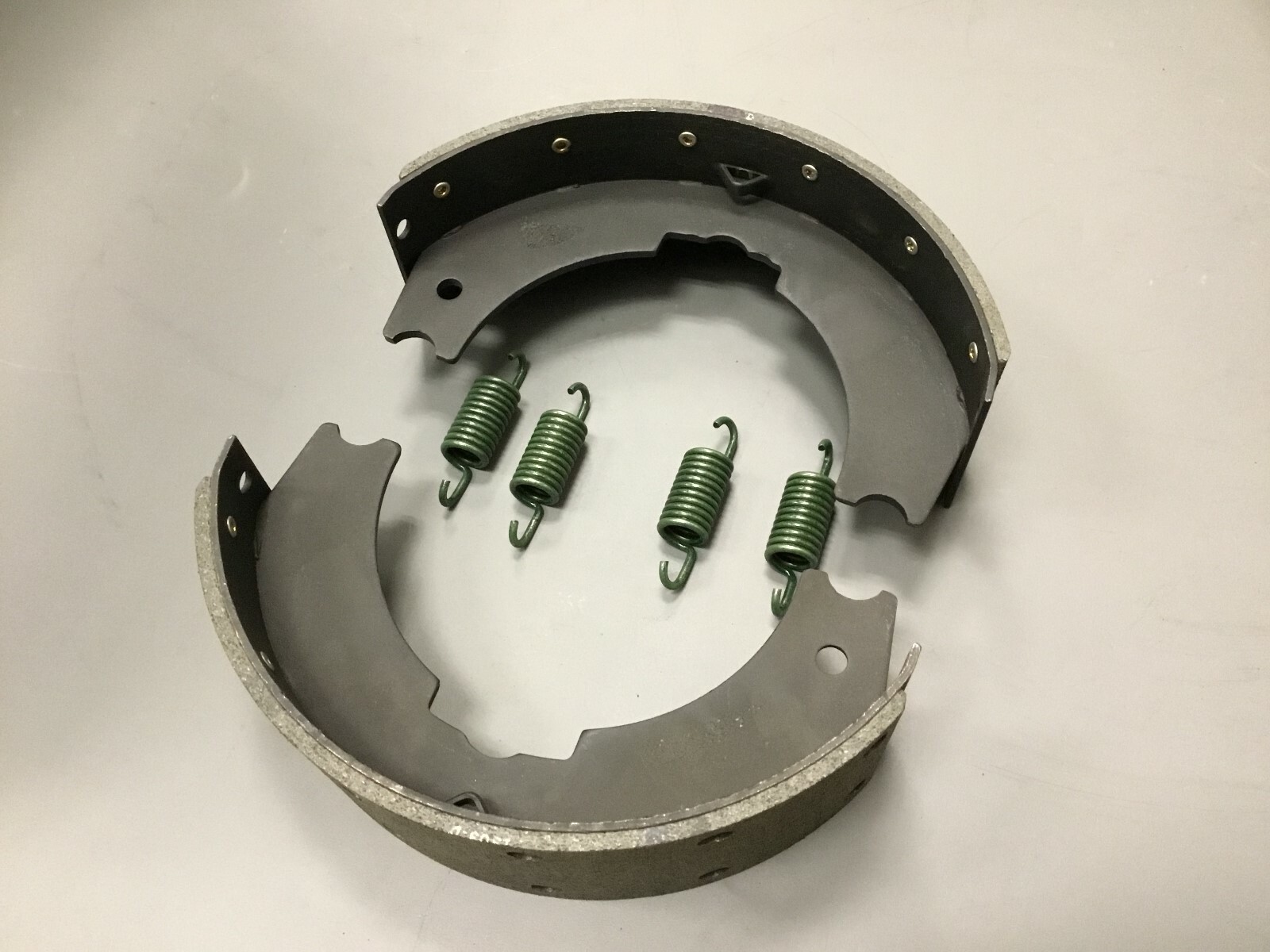 388912c91 Parking Brake Shoe set & spring kit 10'' x 3'' free same day shipping!
