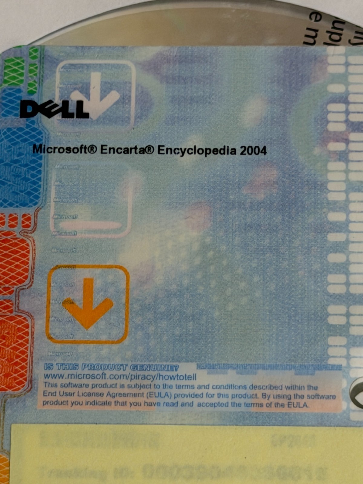 MICROSOFT ENCARTA ENCYLOPEDIA 2004 - OEM DELL PC DISTRIBUTION PC CD-ROM