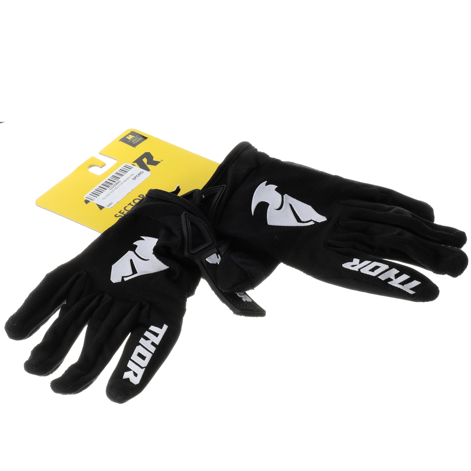 Genuine Thor Black Sector Gloves Medium Sizes NEW 3330-5855 3330-5855