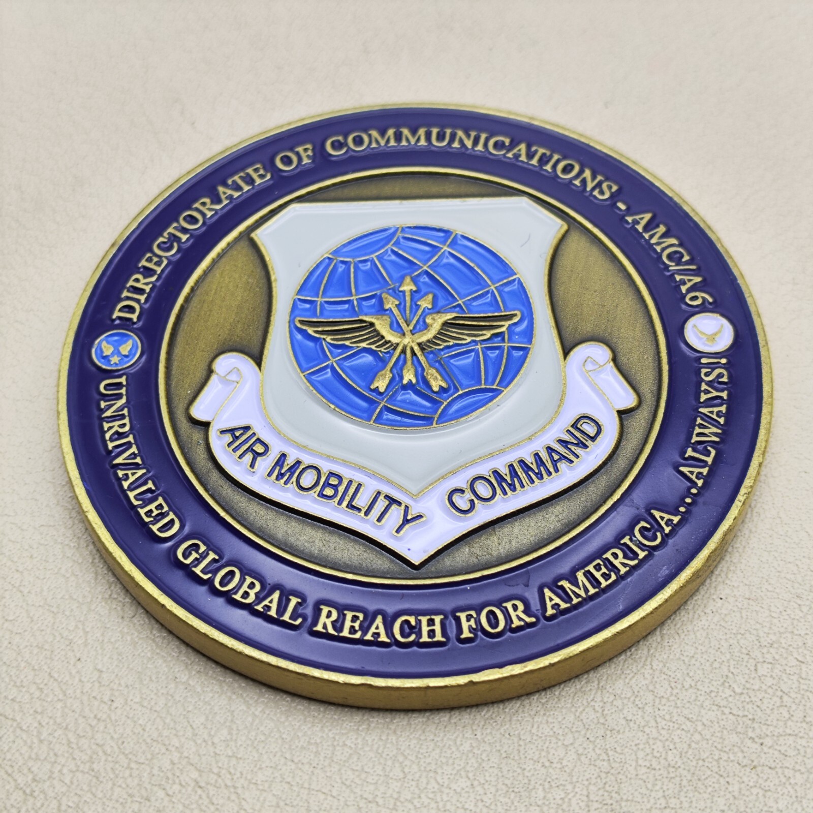 US Air Mobility Command Challenge Coin