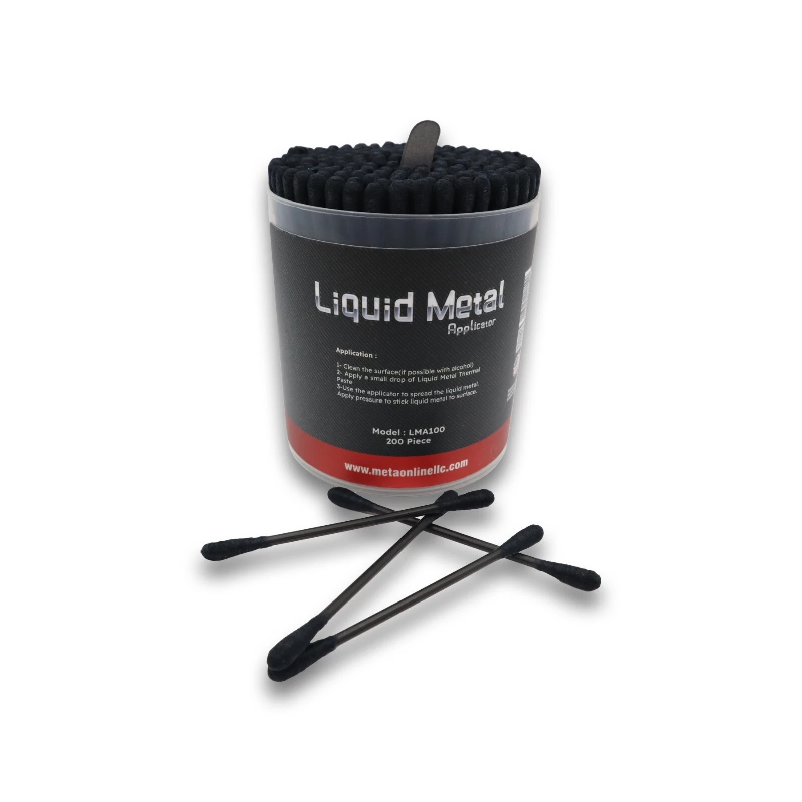 Liquid Metal Applicator 200 Pcs for Liquid Metal thermal Paste for all devices