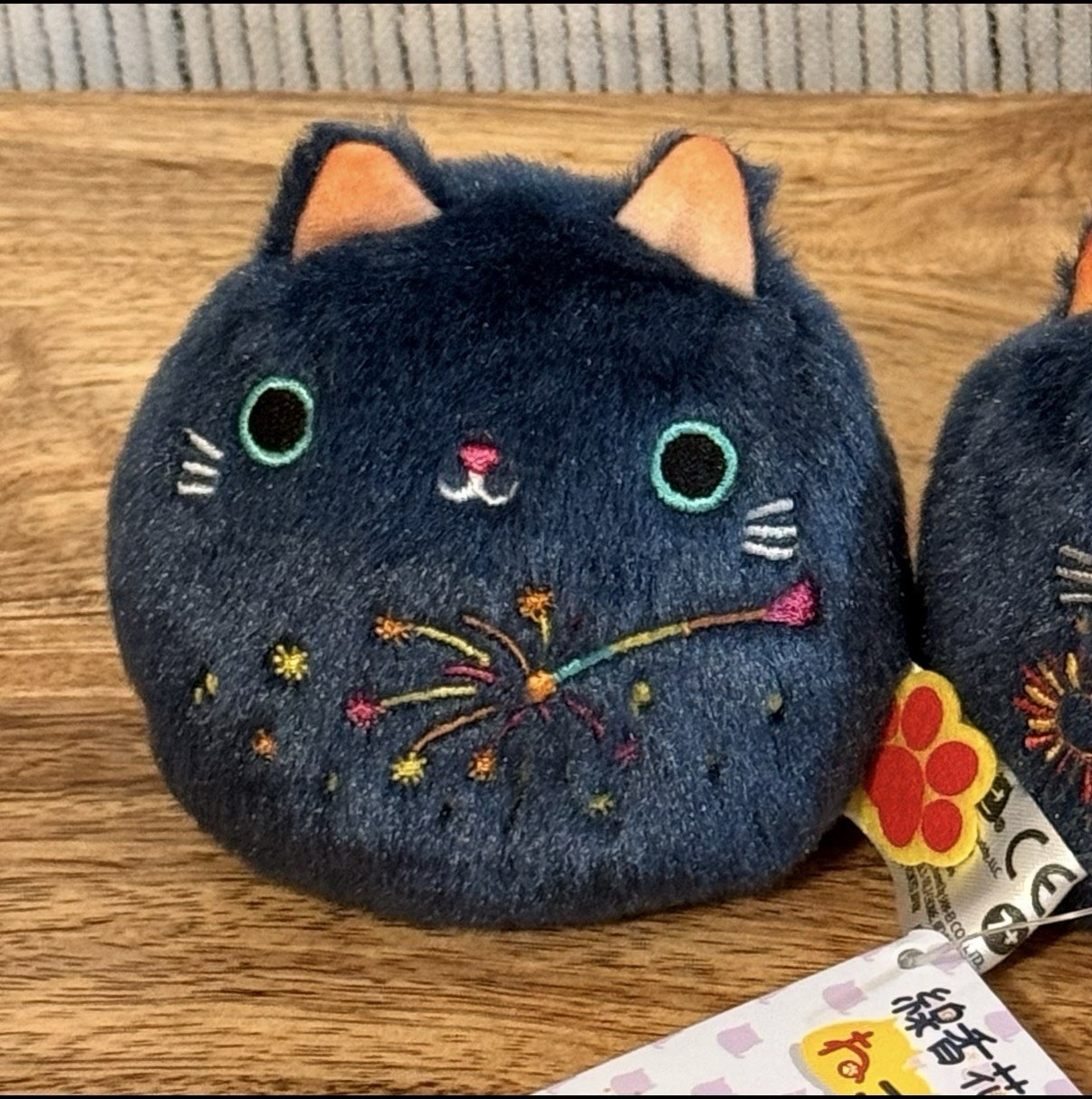 San-Ei Neko Dango Plush Hanabi Fireworks Cat Dumpling