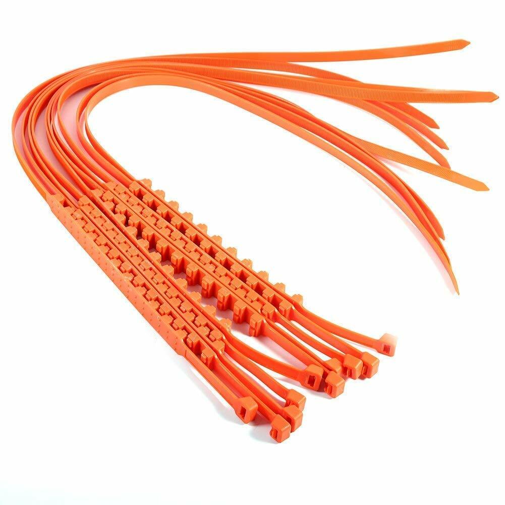 10 * Car Wheel Accessories Anti-skid Snow Tire Chain Nylon Straps Belt Universal