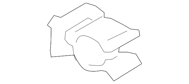 Genuine Mitsubishi Reservoir Clip MU481162