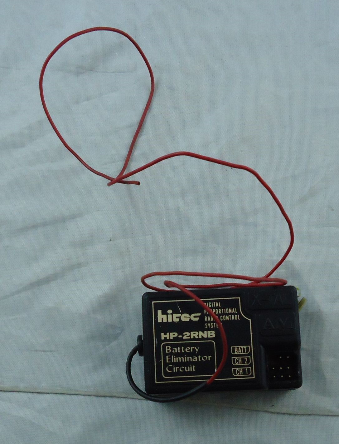 Hitec HP-2RNB 2-Channel 27Mhz AM Receiver (Includes Brown/27.145mhz crystal)
