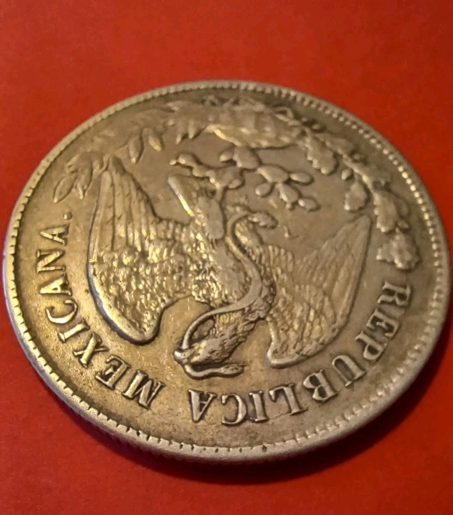 1899-Zs Un Peso Minted In Zacatecas, Mexico- Silver Libertad Cap & Rays 26.91 g