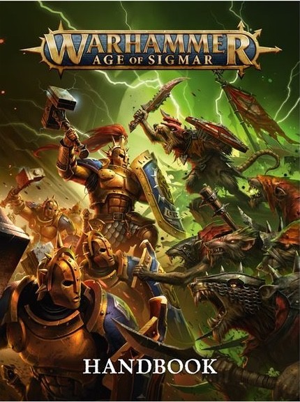 Warhammer Age of Sigm Handbook from starter set. Rules, Missions, Tutorials Book