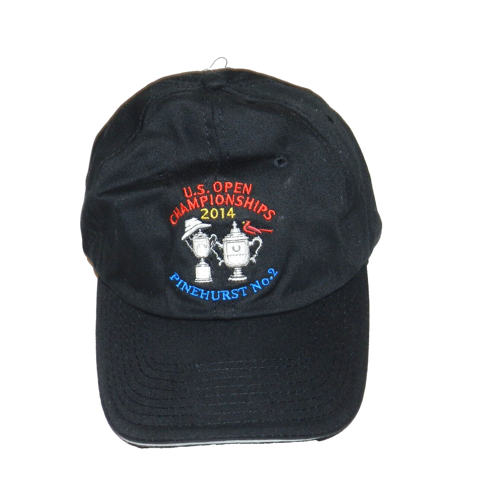 2014 US Open Championships Hat Cap Pinehurst No. 2 StrapBack USGA MEMBER Black
