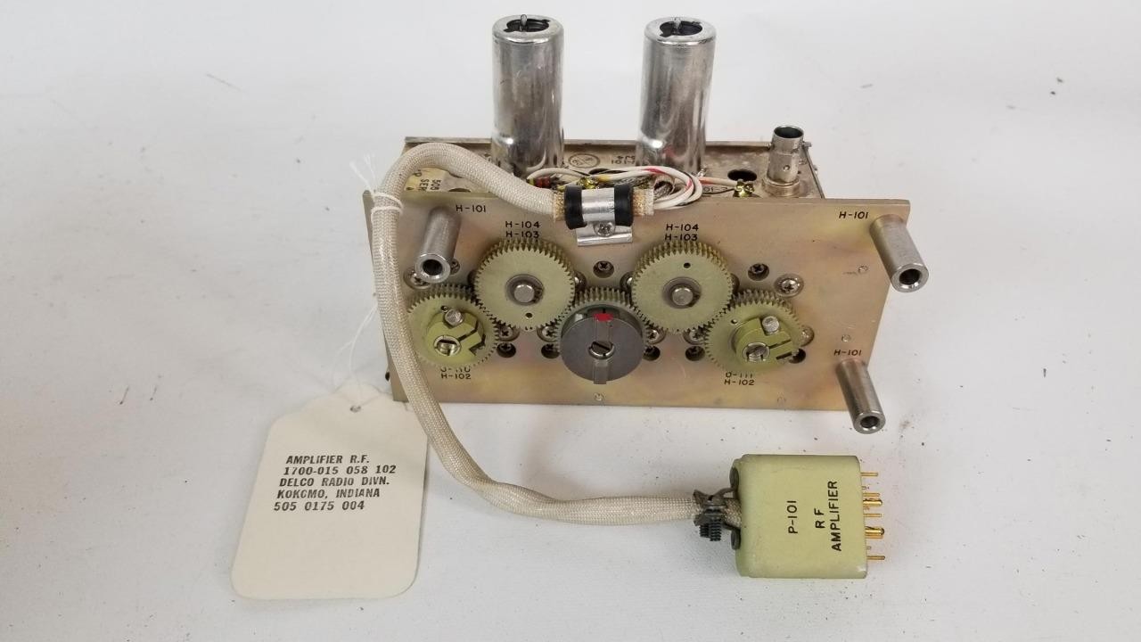 NOS Collins RF Amplifier Part For R-278/GR Radio Receiver