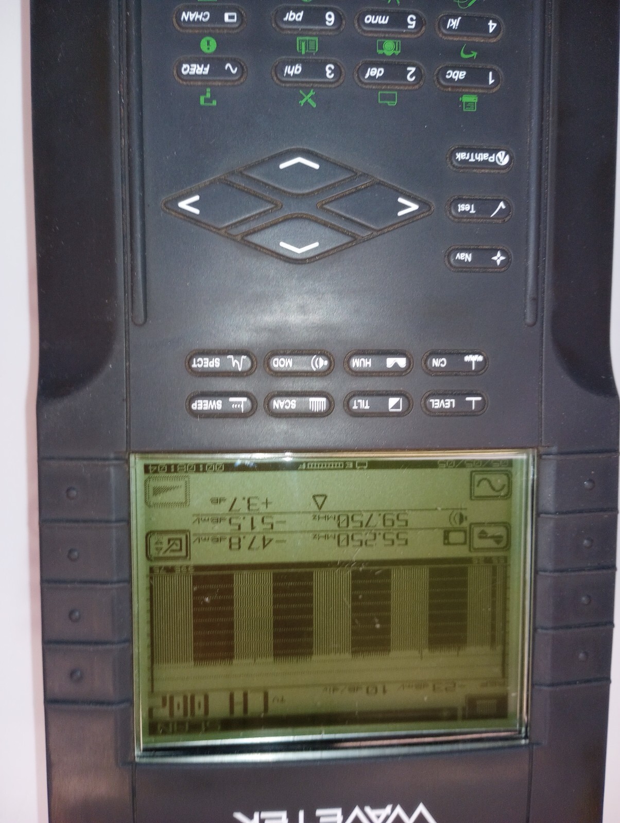 WAVETEK SDA-5000 Stealth Digital Analyzer Meter + CHARGER + CONNECTORS