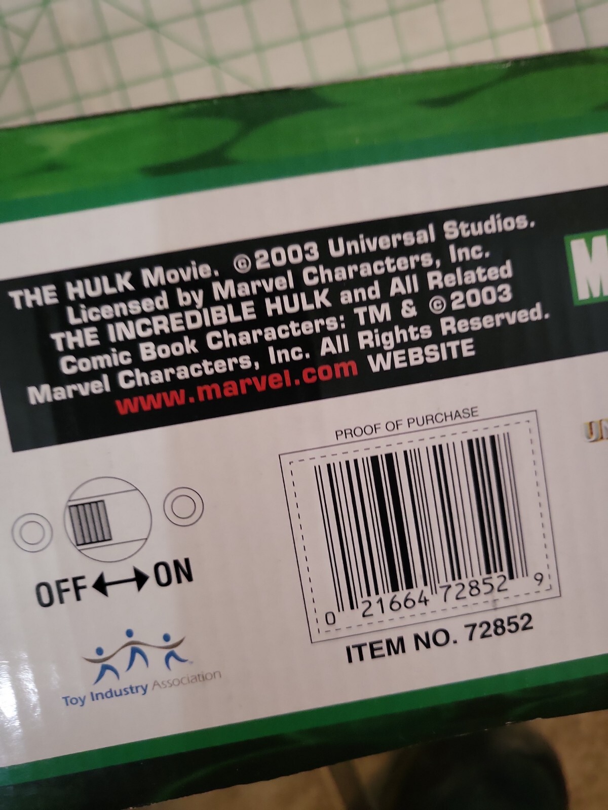 2003 MARVEL THE INCREDIBLE HULK ELECTRONIC PINBALL MACHINE RARE