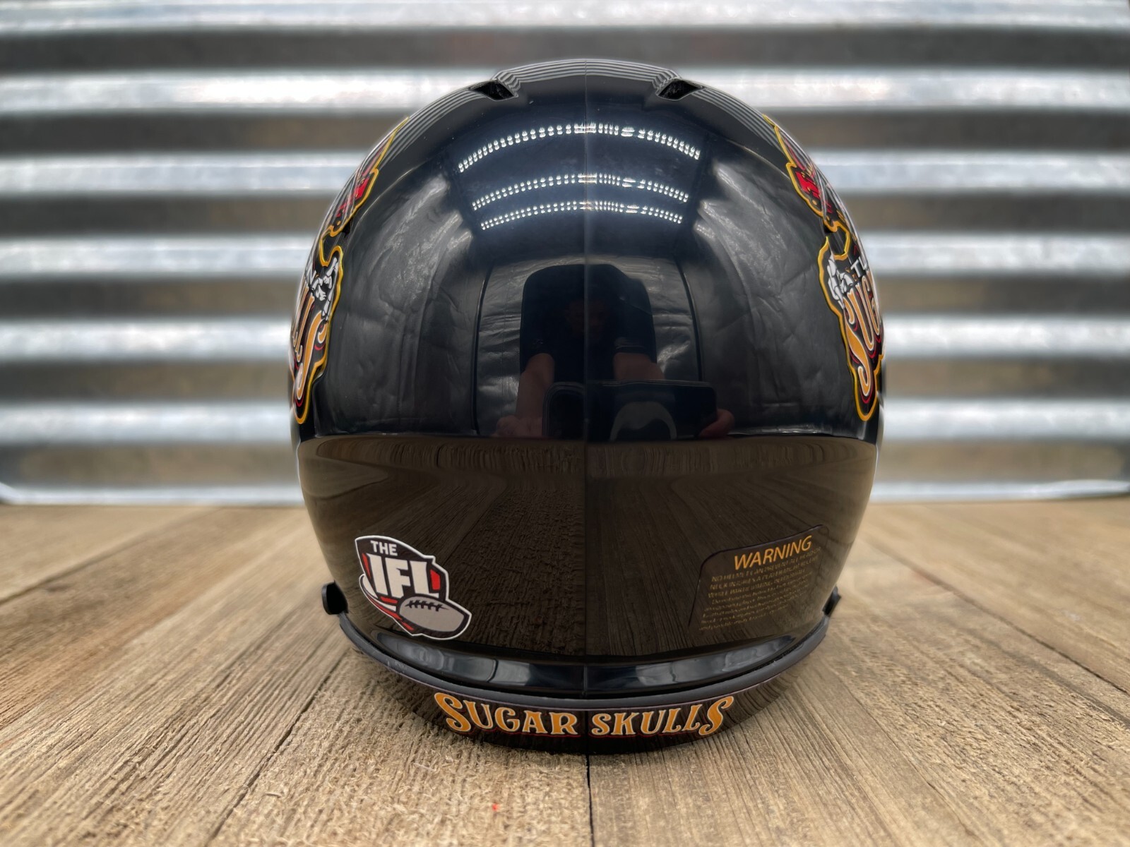 Custom Tucson Sugar Skulls (IFL 2023 Alt.) Speed Mini Helmet