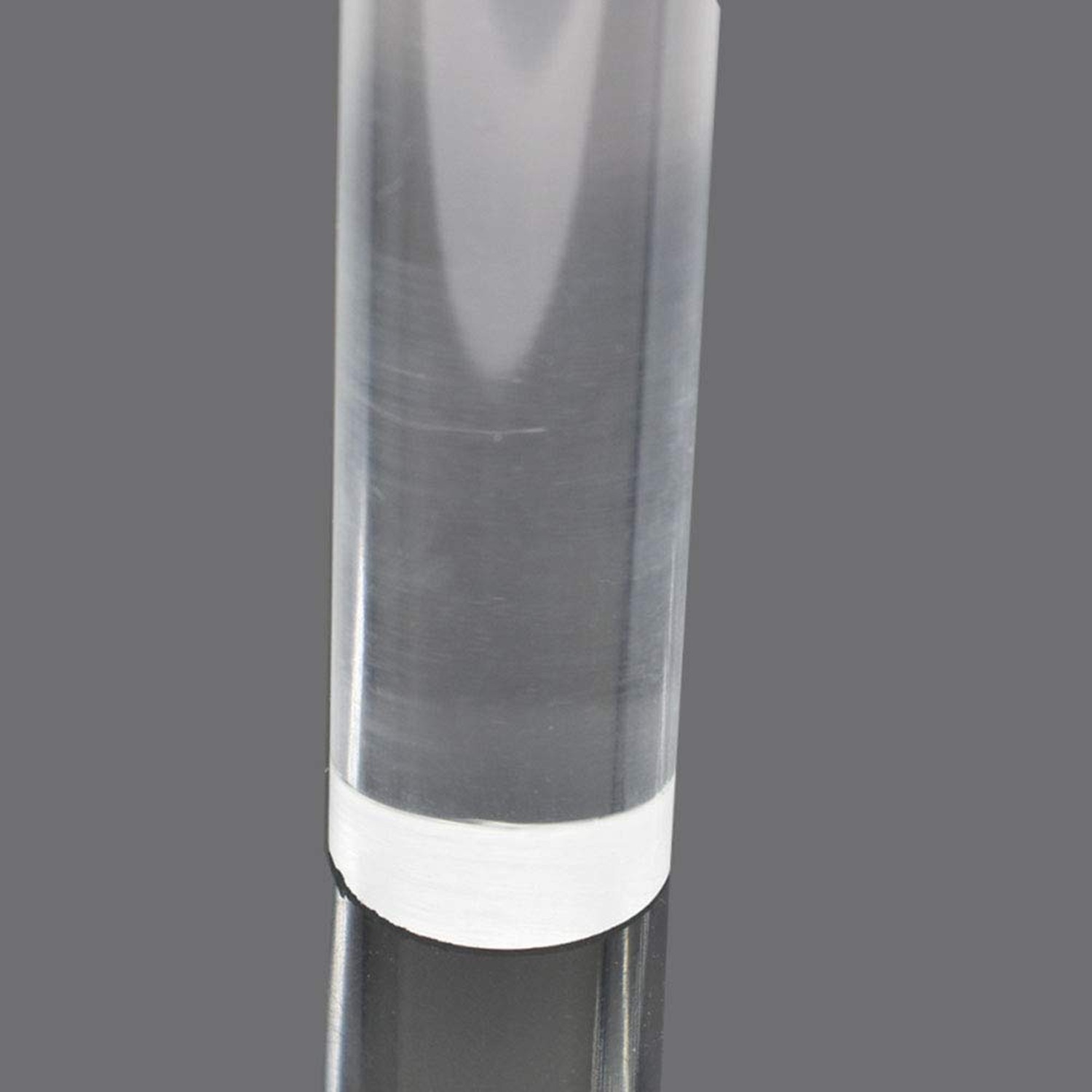 Acrylic Rolling Pin Clear Solid Clay Tool for Shaping, Smoothing, Modelling, ...