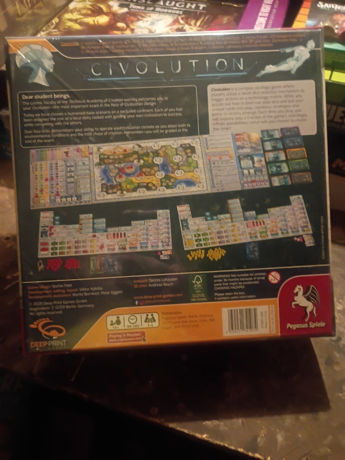 Civolution Board Game - Pegasus Spiele - Brand New Sealed