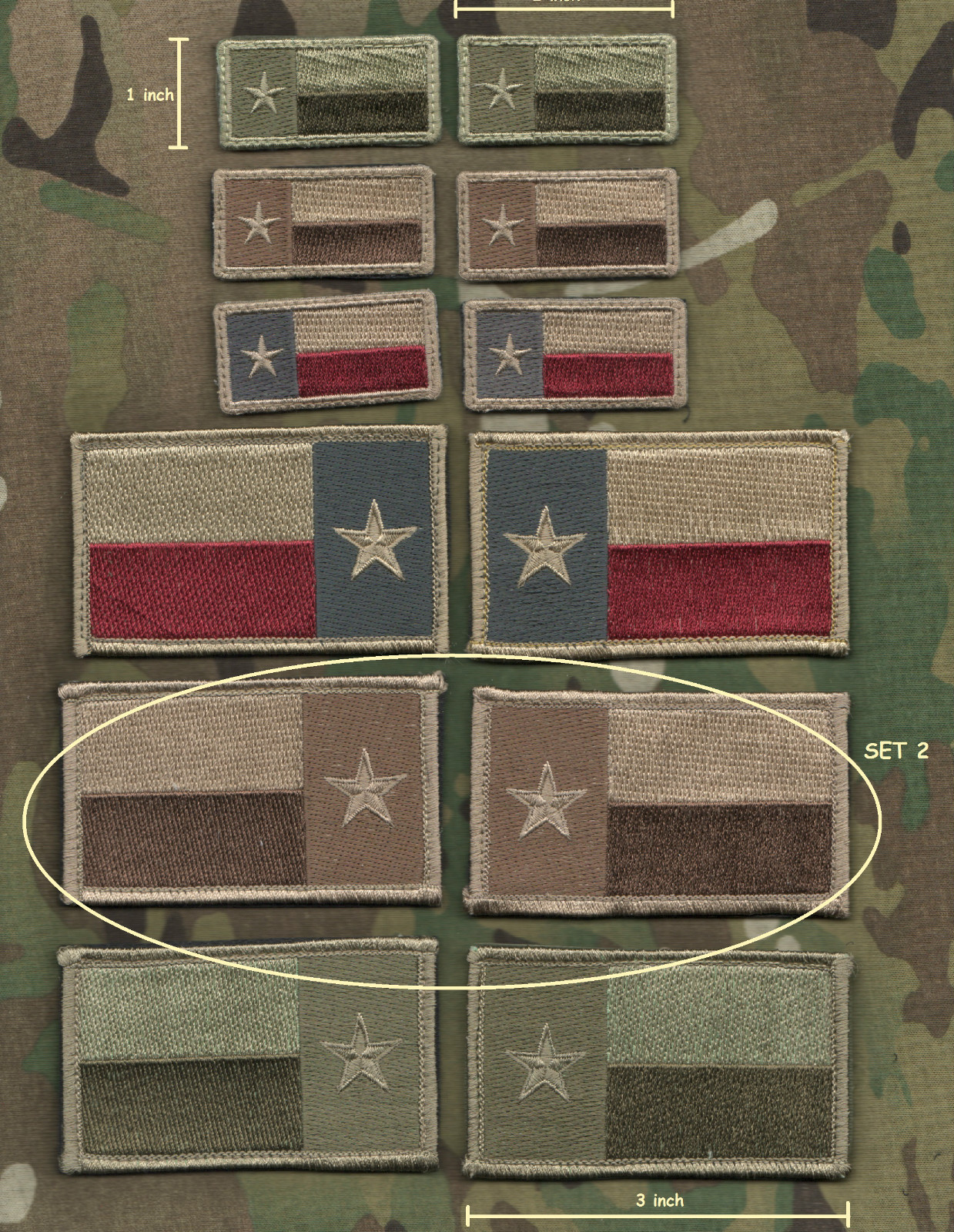 Syria Iraq JSOC GREEN BERETS SFG SP OPS ODA GHOST RECON burdock TEXAS FLAG R + L