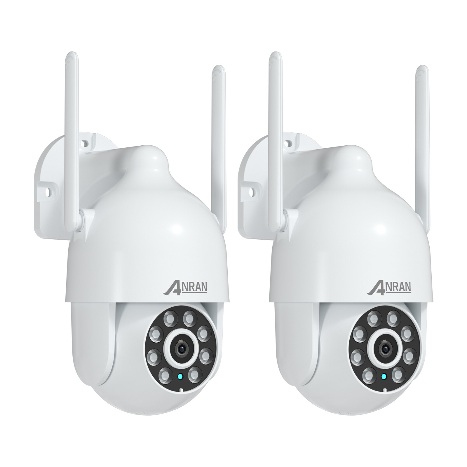 ARCCTV Security Camera 360° View 5G WiFi 3MP 2Way Audio Home Outdoor 2PACK