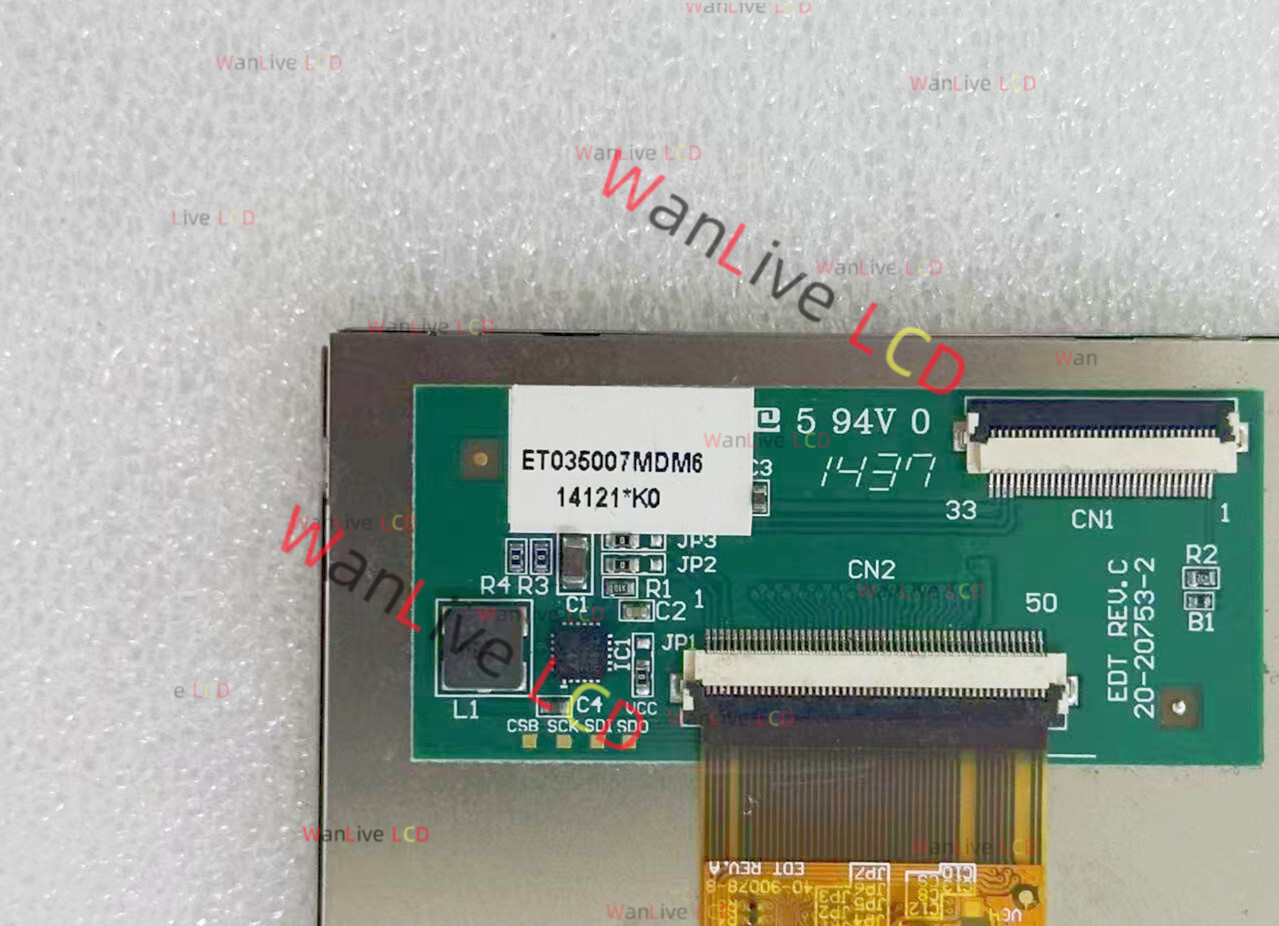 New Original 3.5" ET035007MDM6 LCD Screen Display Panel for EDT 1 year warranty