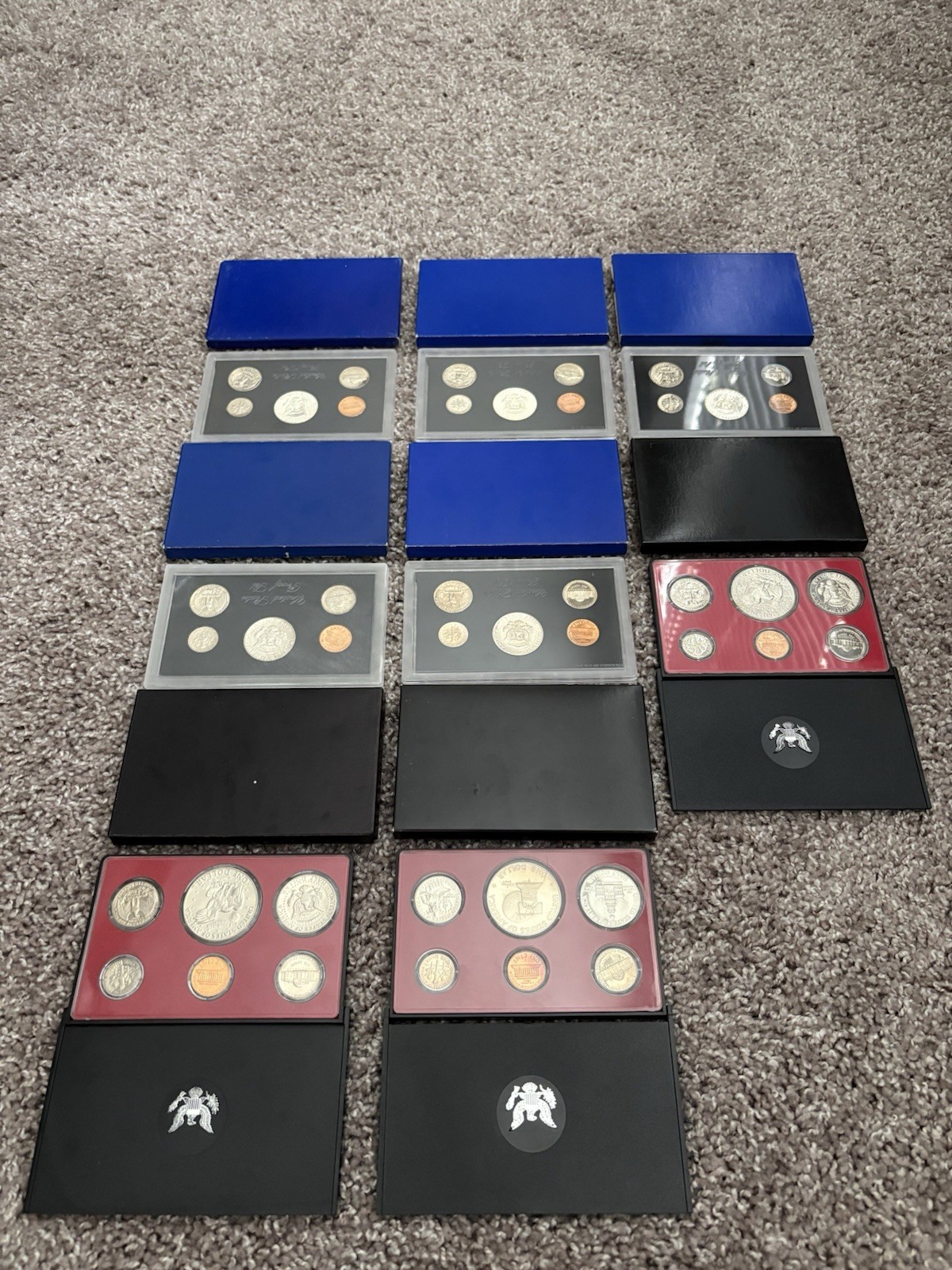 1968 - 1975 US Mint Proof Sets, bundle