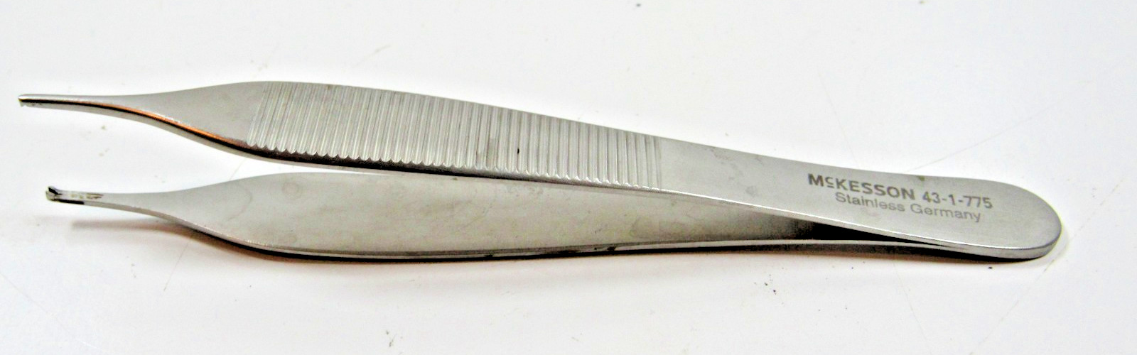 Tissue Forceps McKesson Argent Adson 4-3/4 Inch Length 43-1-775 #ML