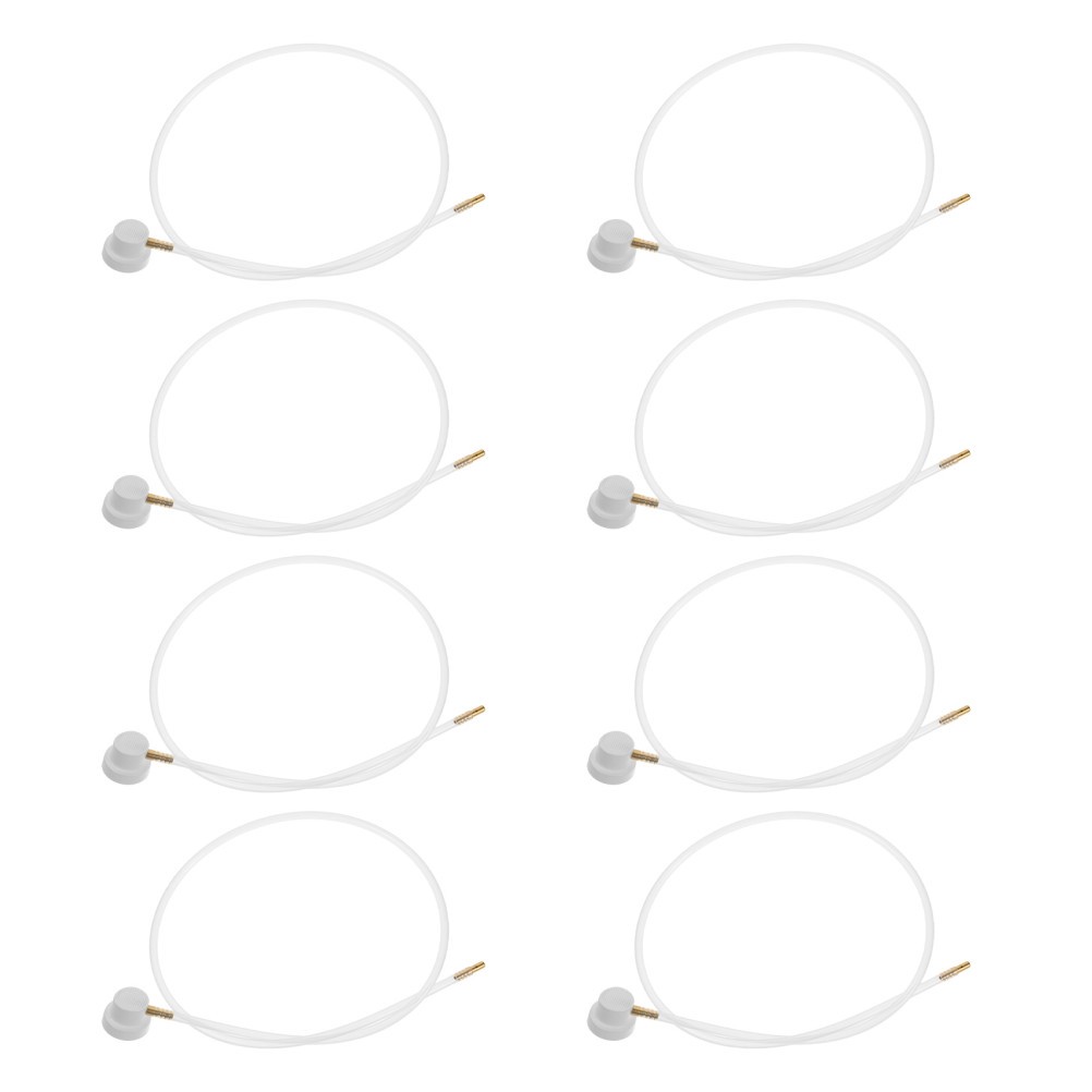 8 Pcs Spray Can Nozzle Flexible Extension Hose Adapter for Paint Sprayers