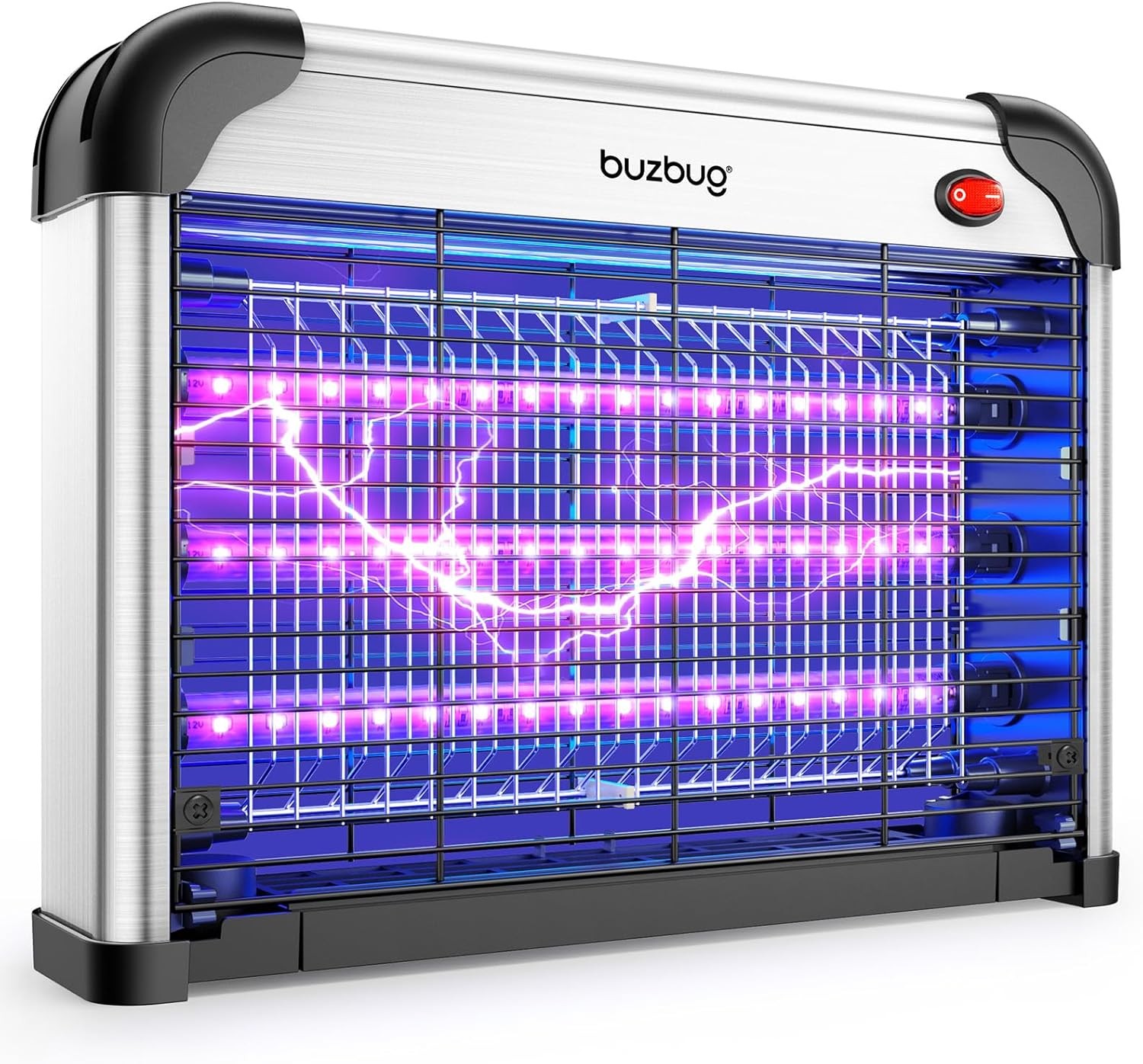 LED Bug Zapper Indoor, 3800V High-Voltage, 3 LED Bulbs Up to 50,000 Hours