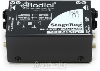 Radial SB-6 Isolator 2-channel Line Isolator