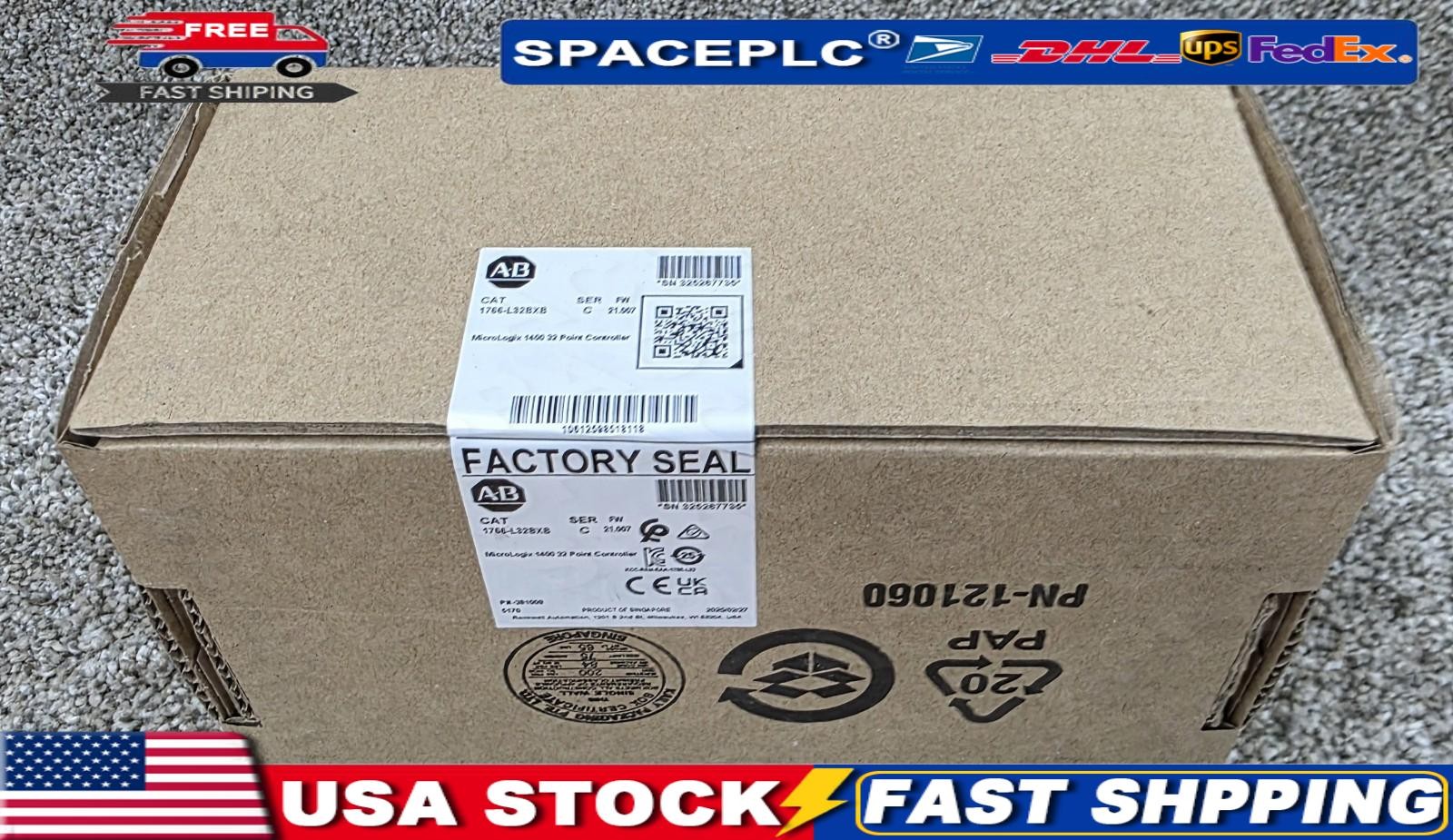 New Factory Sealed Allen-Bradley 1766-L32BXB MicroLogix 1400 32 Point Controller