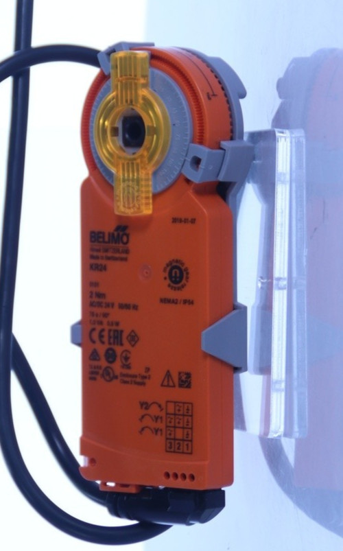 Belimo KR24-SR 24V 2Nm Rotary Damper Actuator 0-10V 75s IP54