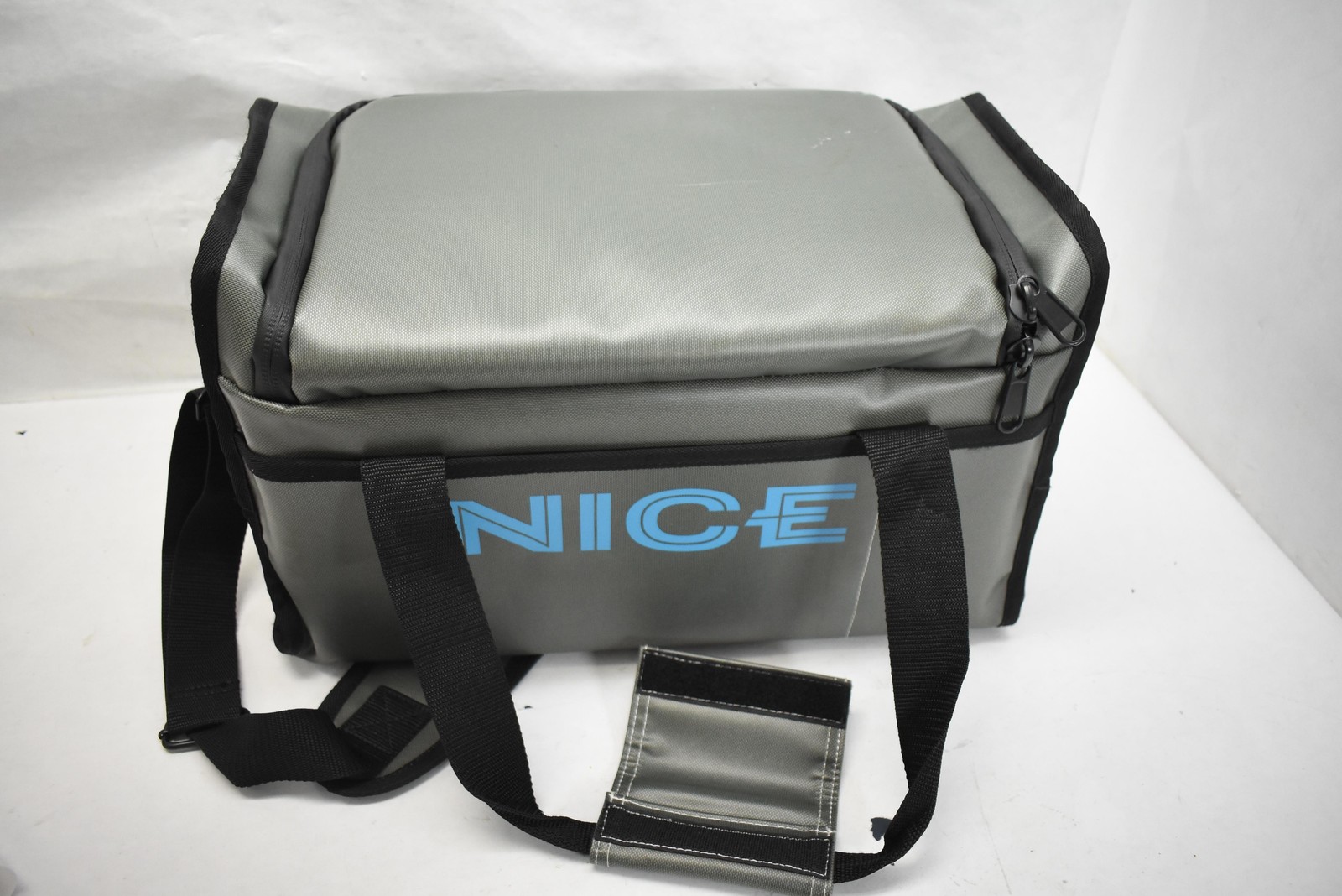 NICE Gray Large Camera Storage Compartment Storage Safety Padded Carrying Bag