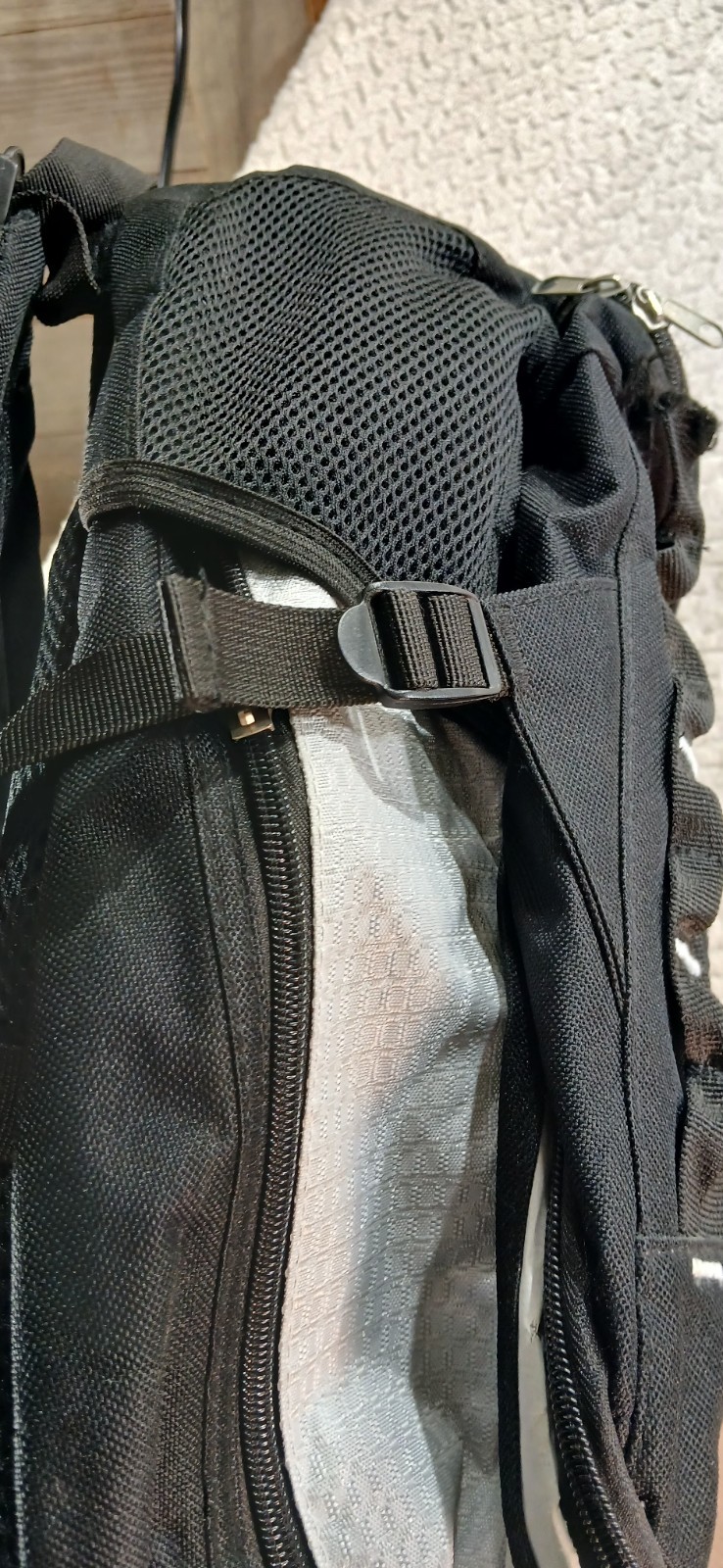 Trailmaker Equipment Black Gray Backpack Bag Excellent Condition