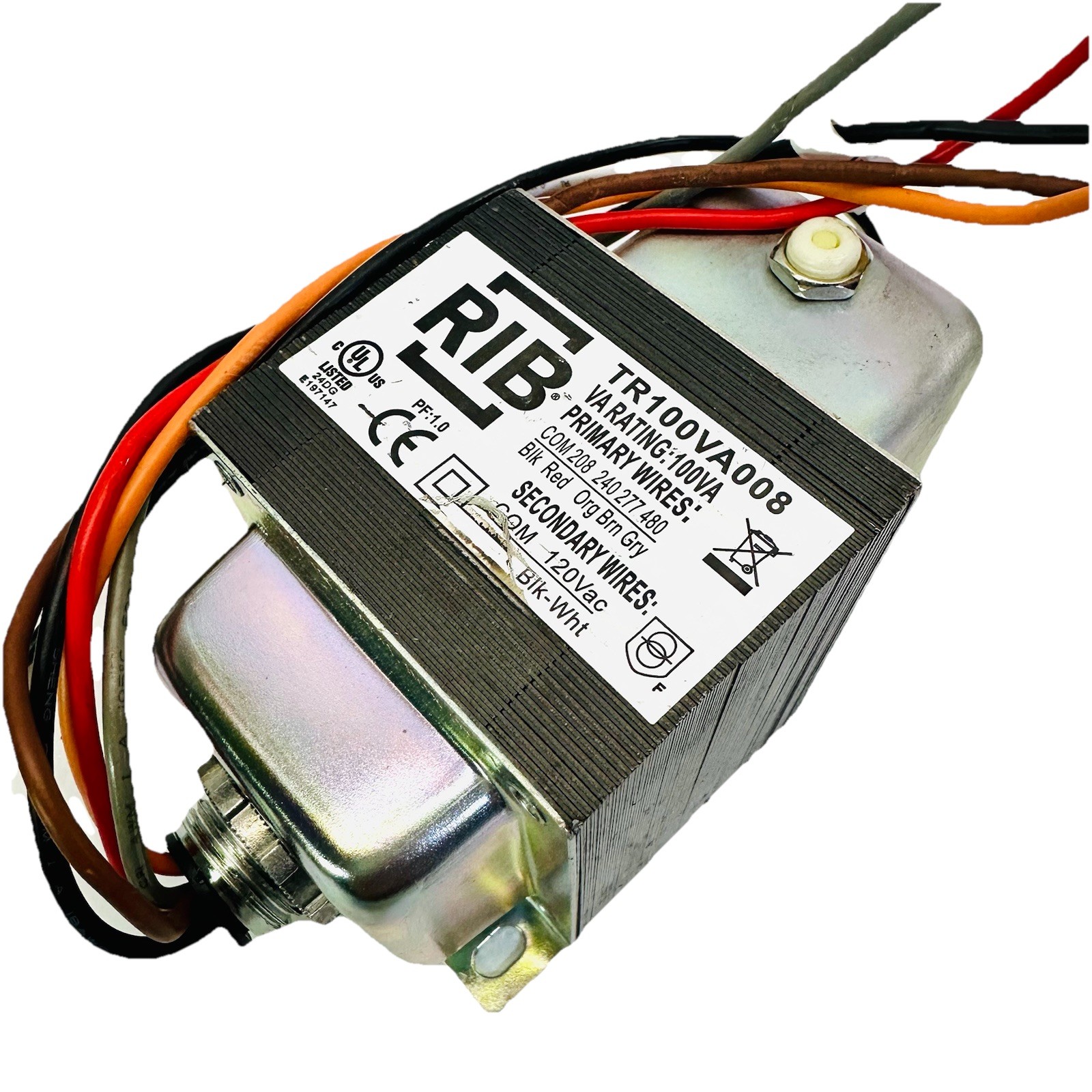 RIB CONTROL TRANSFORMER TR100VA008