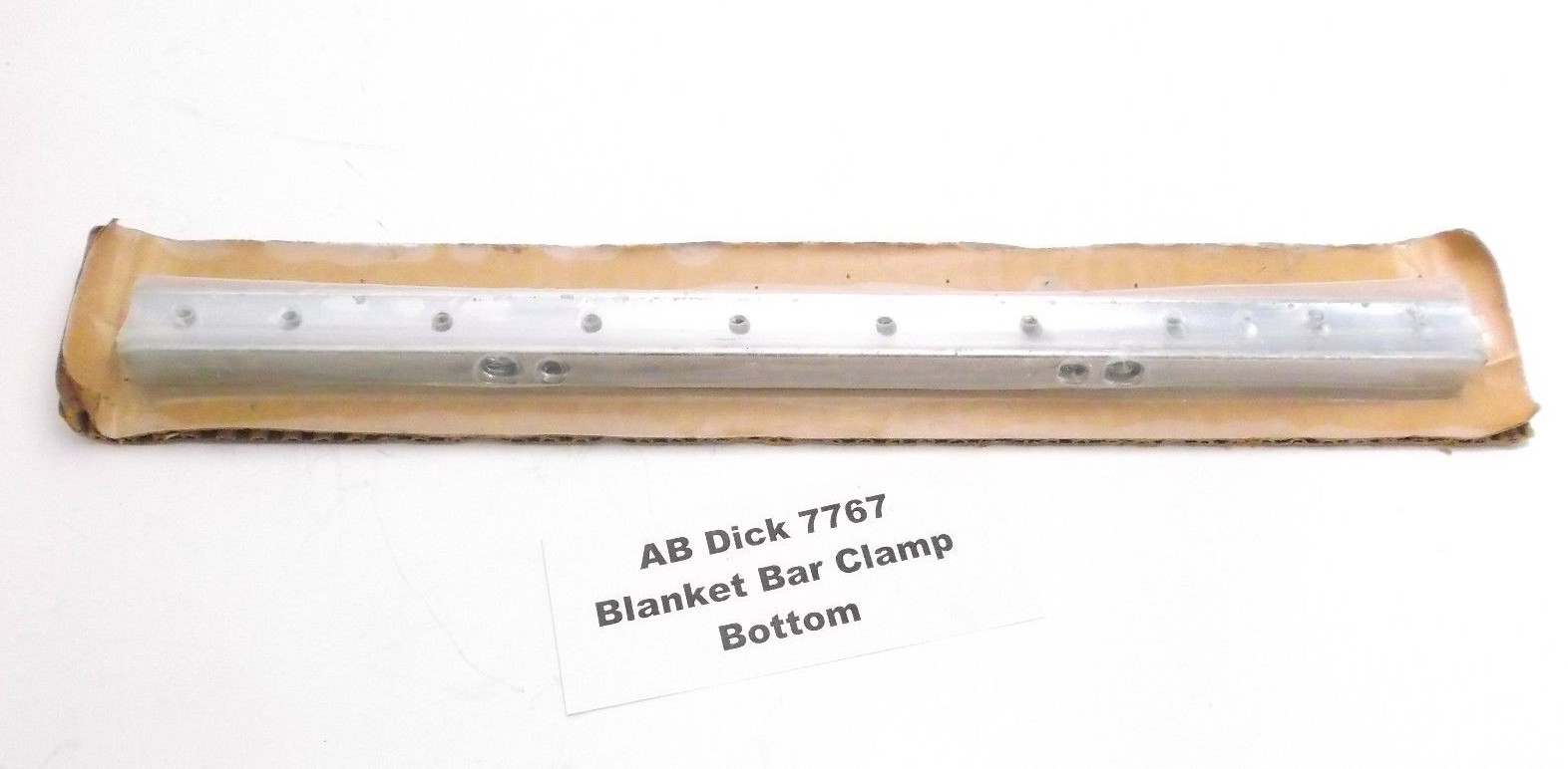 AB Dick 7767 Blanket Bar Clamp - Bottom - Prepaid Shipping (A-7767)