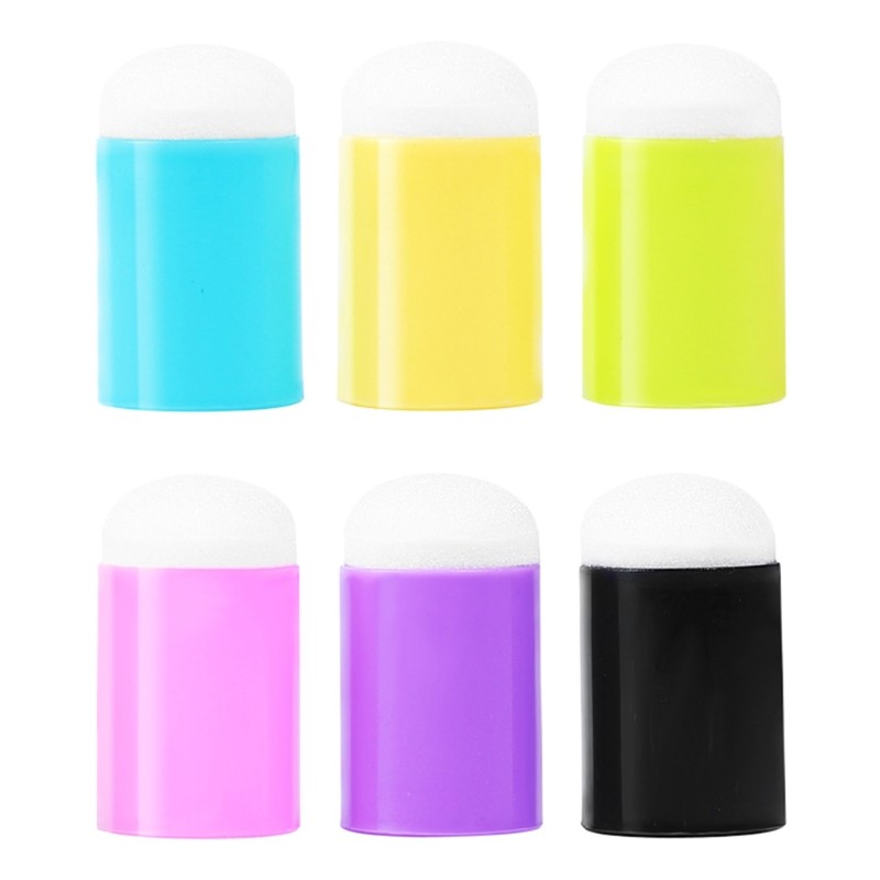 12 Pieces/Set for Creative Finger Sponge for Creative Small Fingertip Sponge Sta