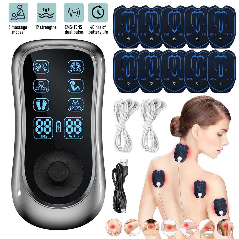 Fisioterapia Electroterapia Aparatos Estimulador Muscular Terapia Masajeador USA