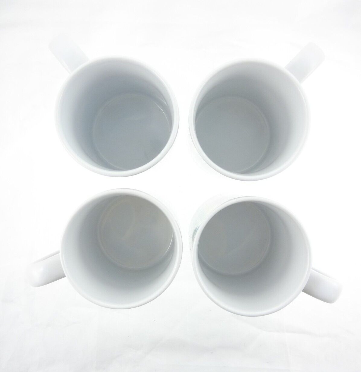 4pc Set Disney Rainbow Mickey Mouse Silhouette Mug Striped Multicolor Pride