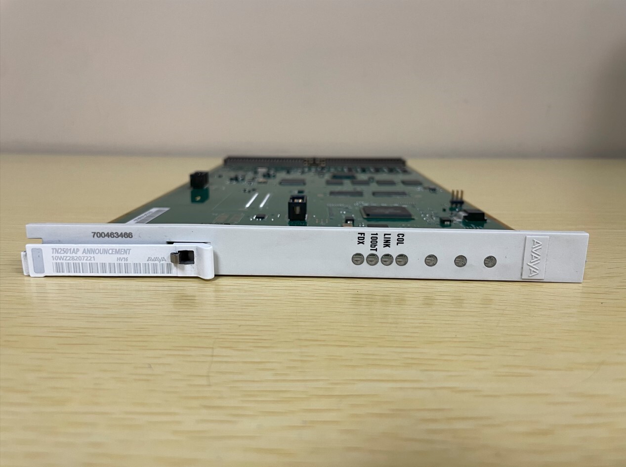 Avaya TN2312BP Server Interface Board 700452386 SER 8M1