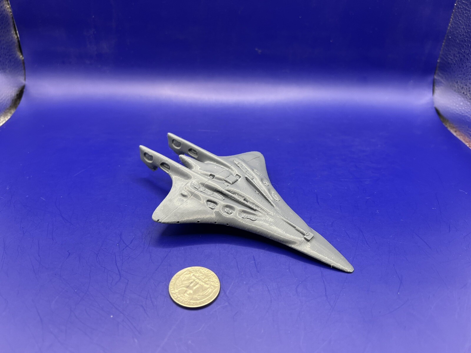 Stargate Atlantis Compatible - Wraith Cruiser (15cm long)