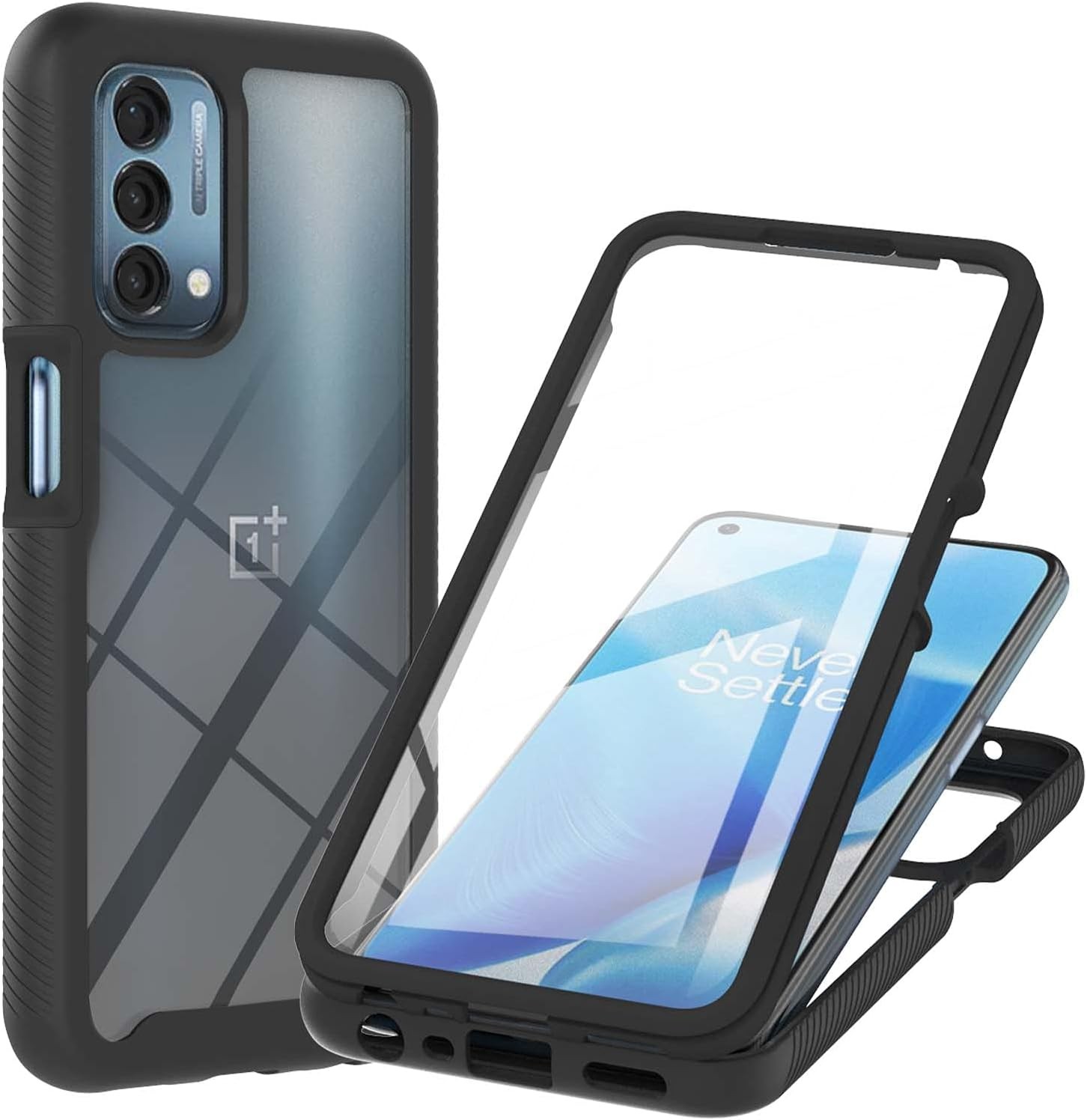 DETUOSI Oneplus Nord N200 5G Phone Case, Built in Screen Protector, Oneplus Nord