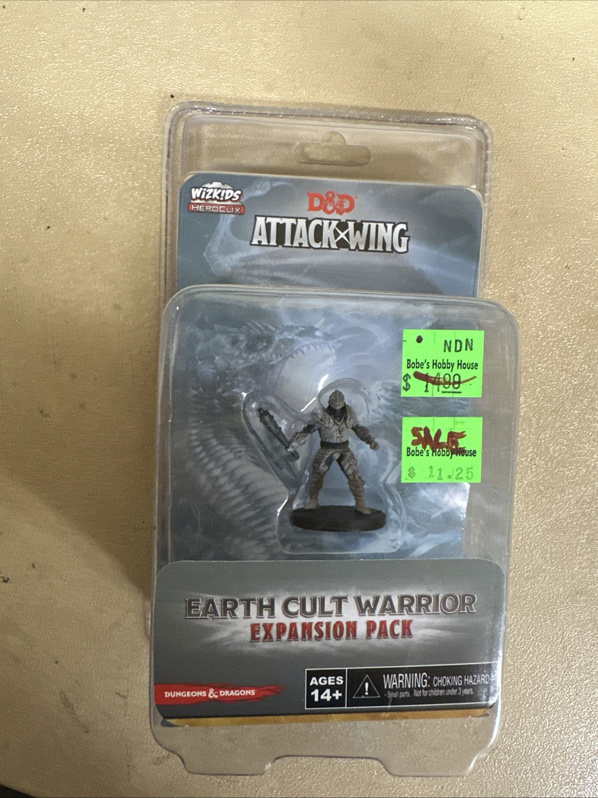 EARTH CULT WARRIOR Dungeons and D&D: ATTACK WING